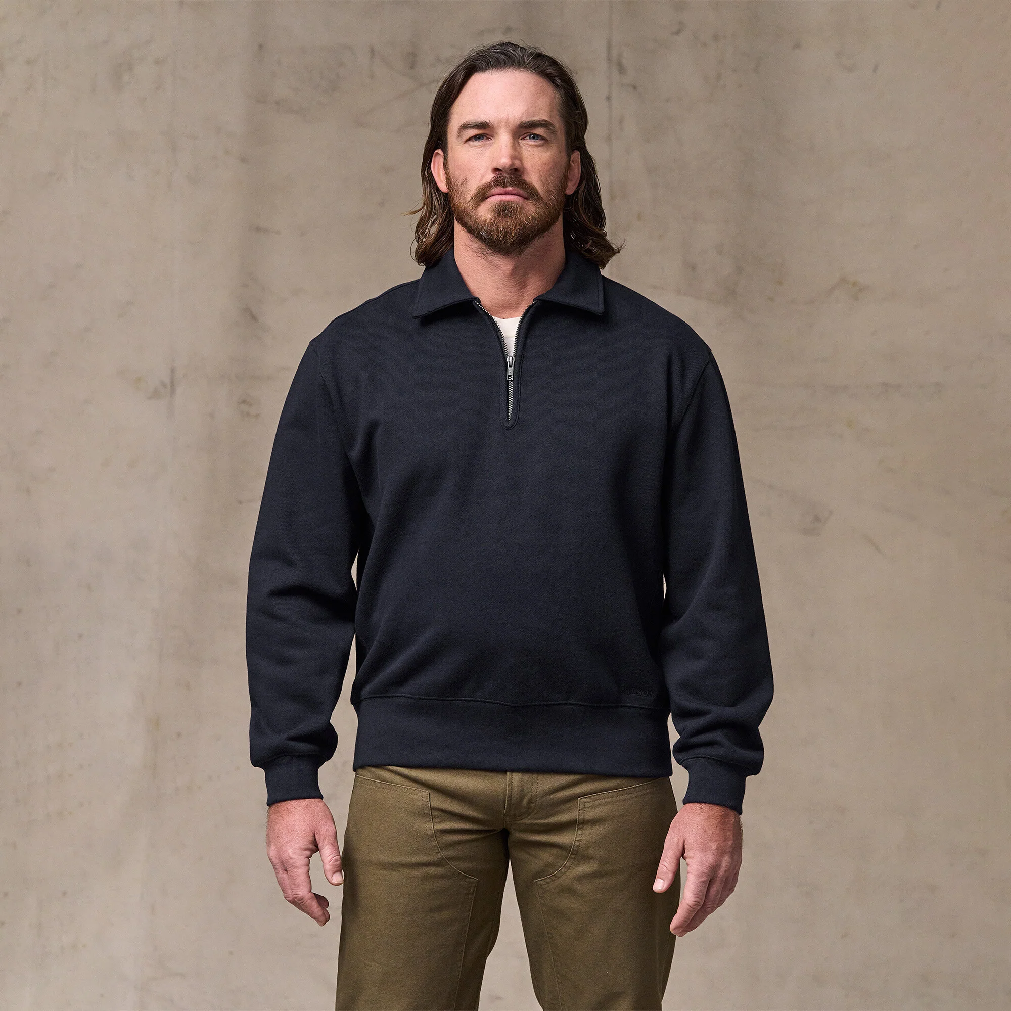 14-OZ. HERITAGE FLEECE QUARTER-ZIP - Image 9