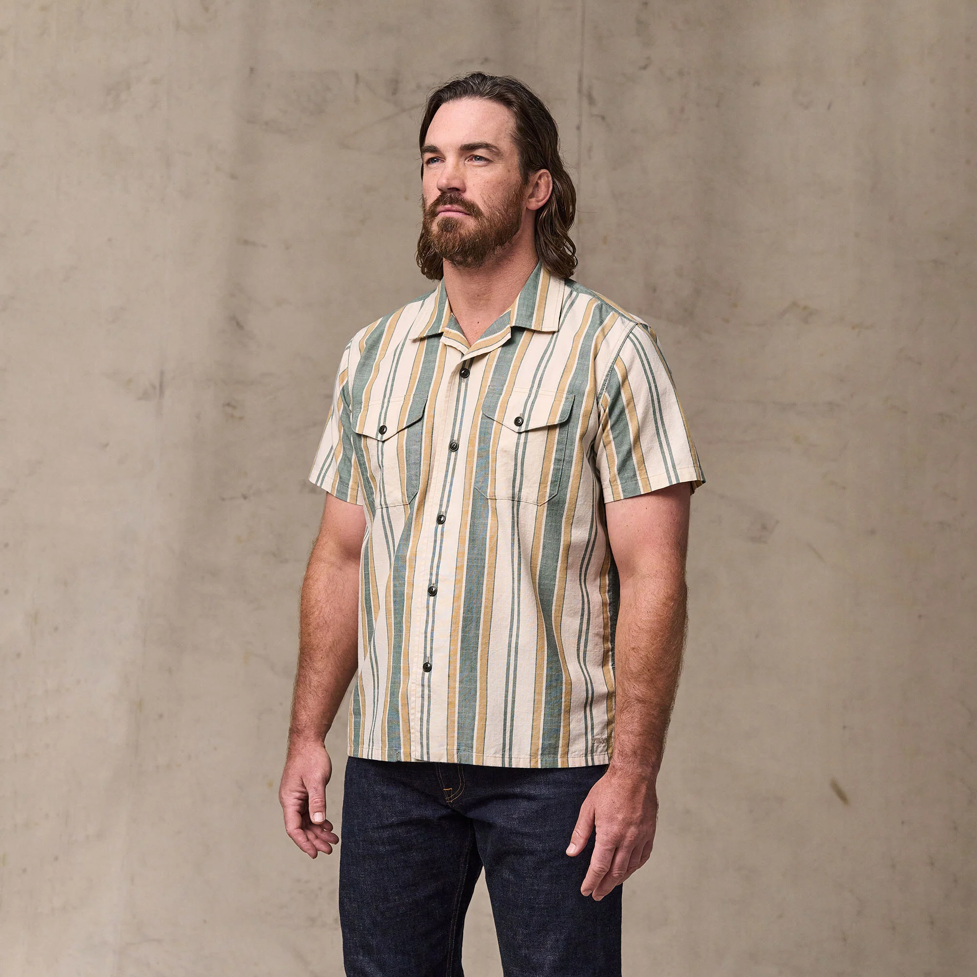CHAMBRAY CAMP SHIRT - Image 7