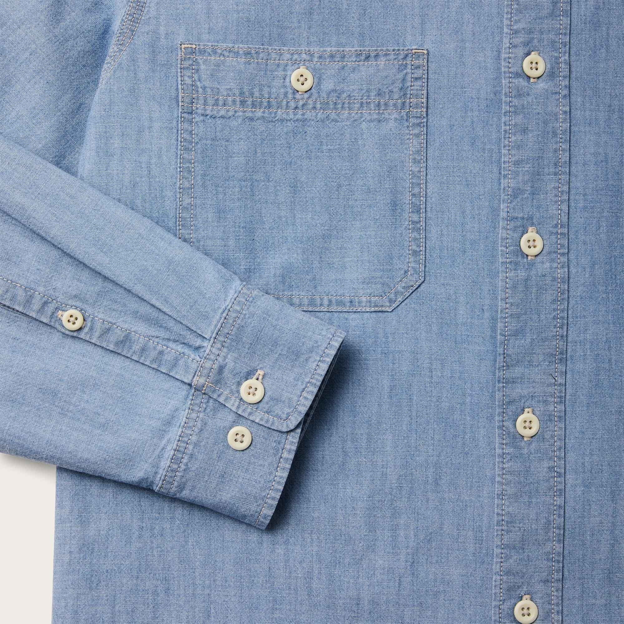 CHAMBRAY CPO SHIRT - Image 6