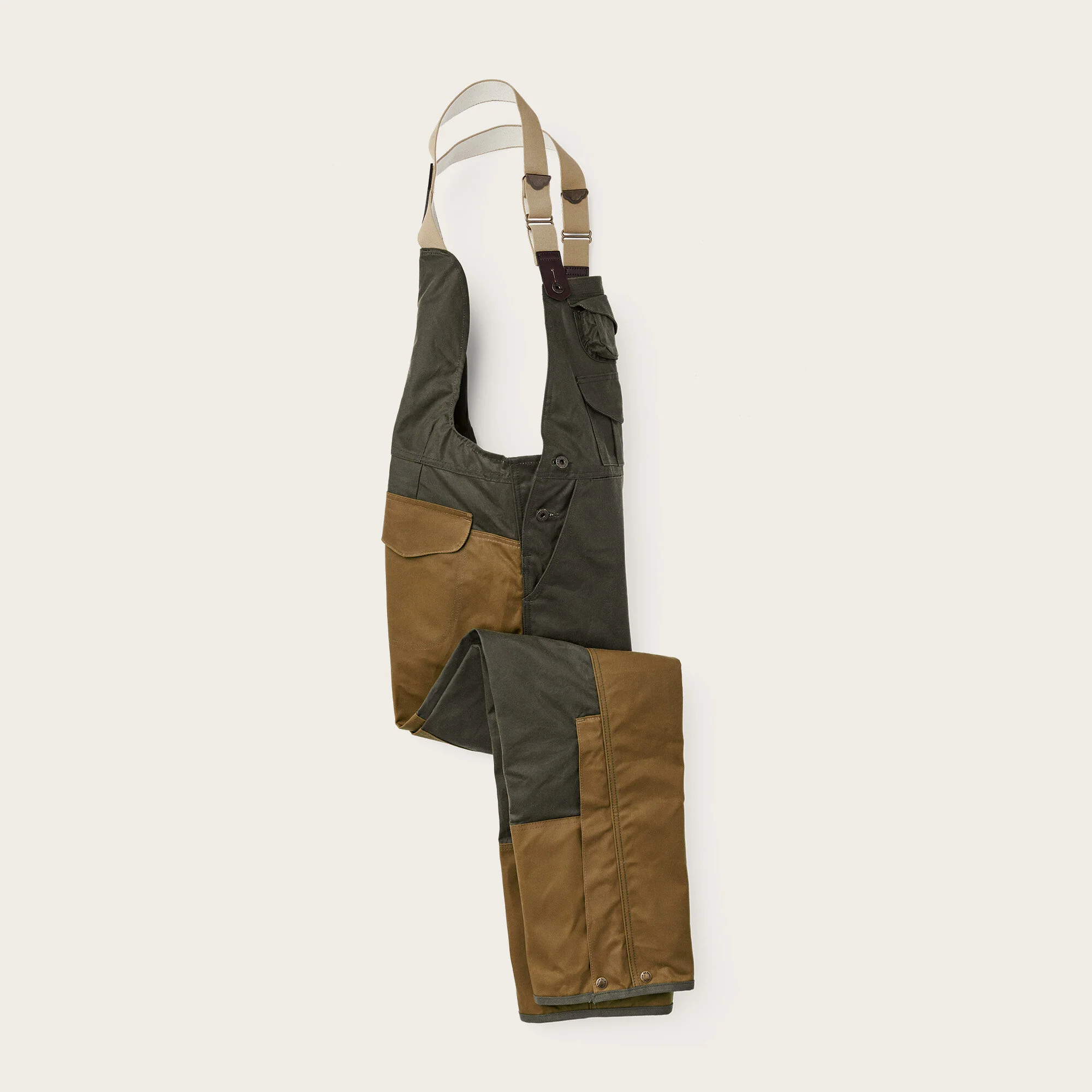 DOUBLE HUNTING BIBS WITH ZIPPER - Image 3