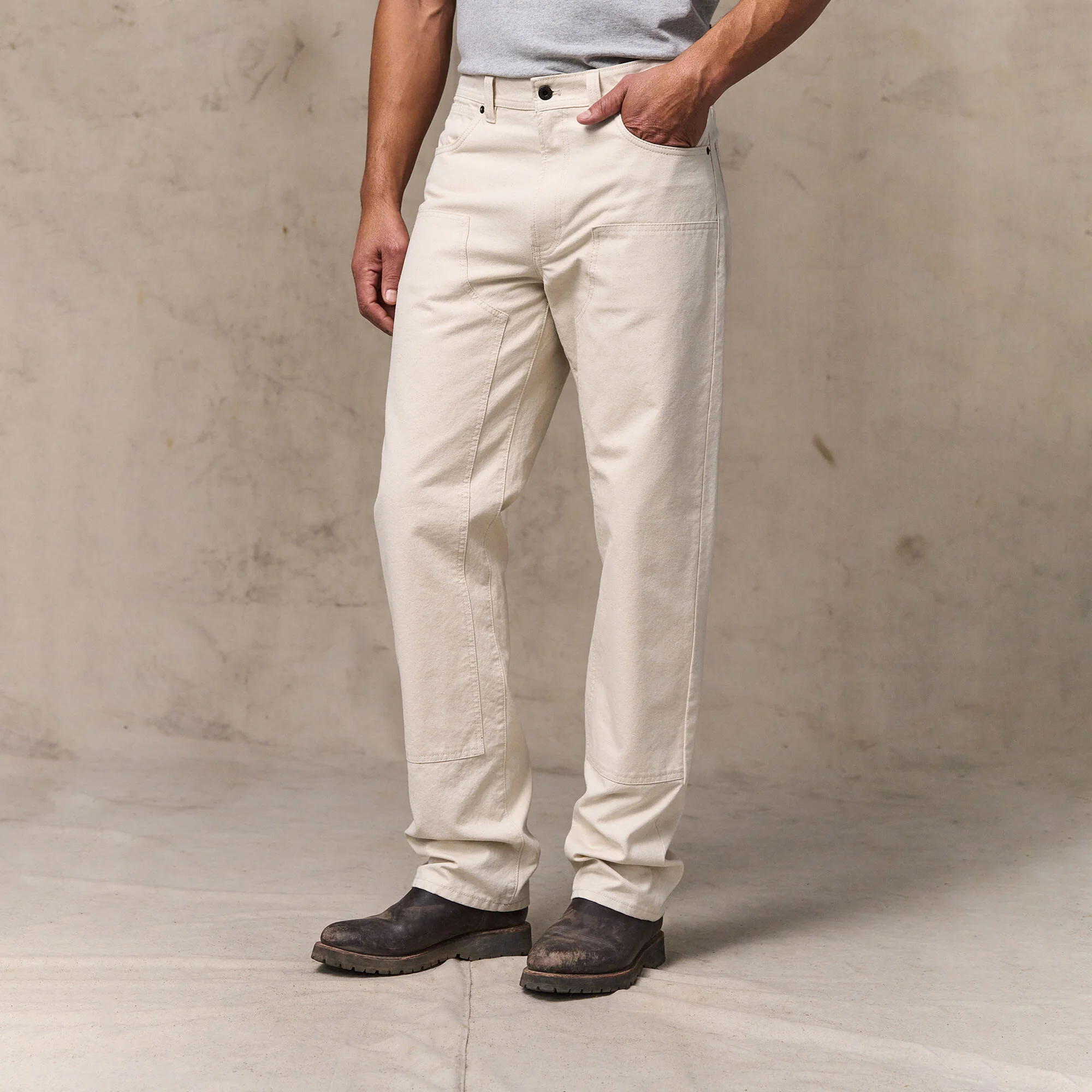 DRY TIN CLOTH DOUBLE FRONT PANTS - Image 8