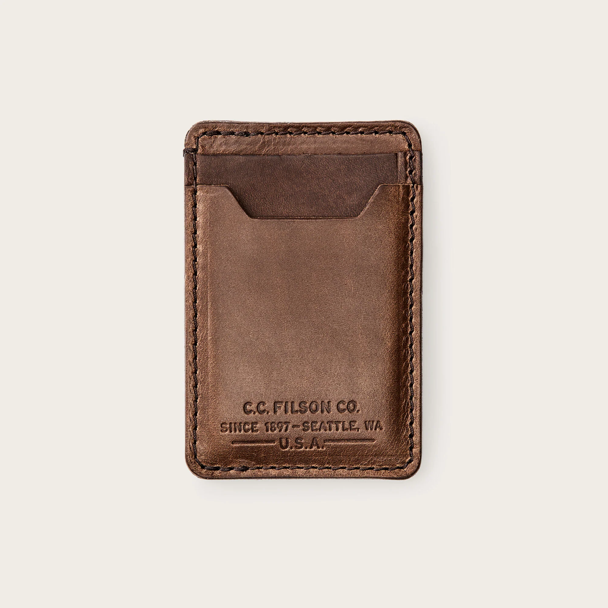 Filson Leather Card Case