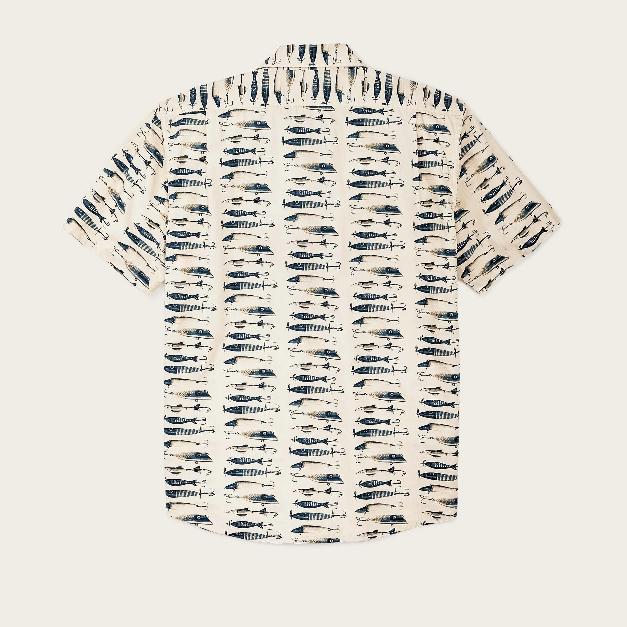 FILSON'S WASHED SHORT SLEEVE FEATHER CLOTH SHIRT - Image 2