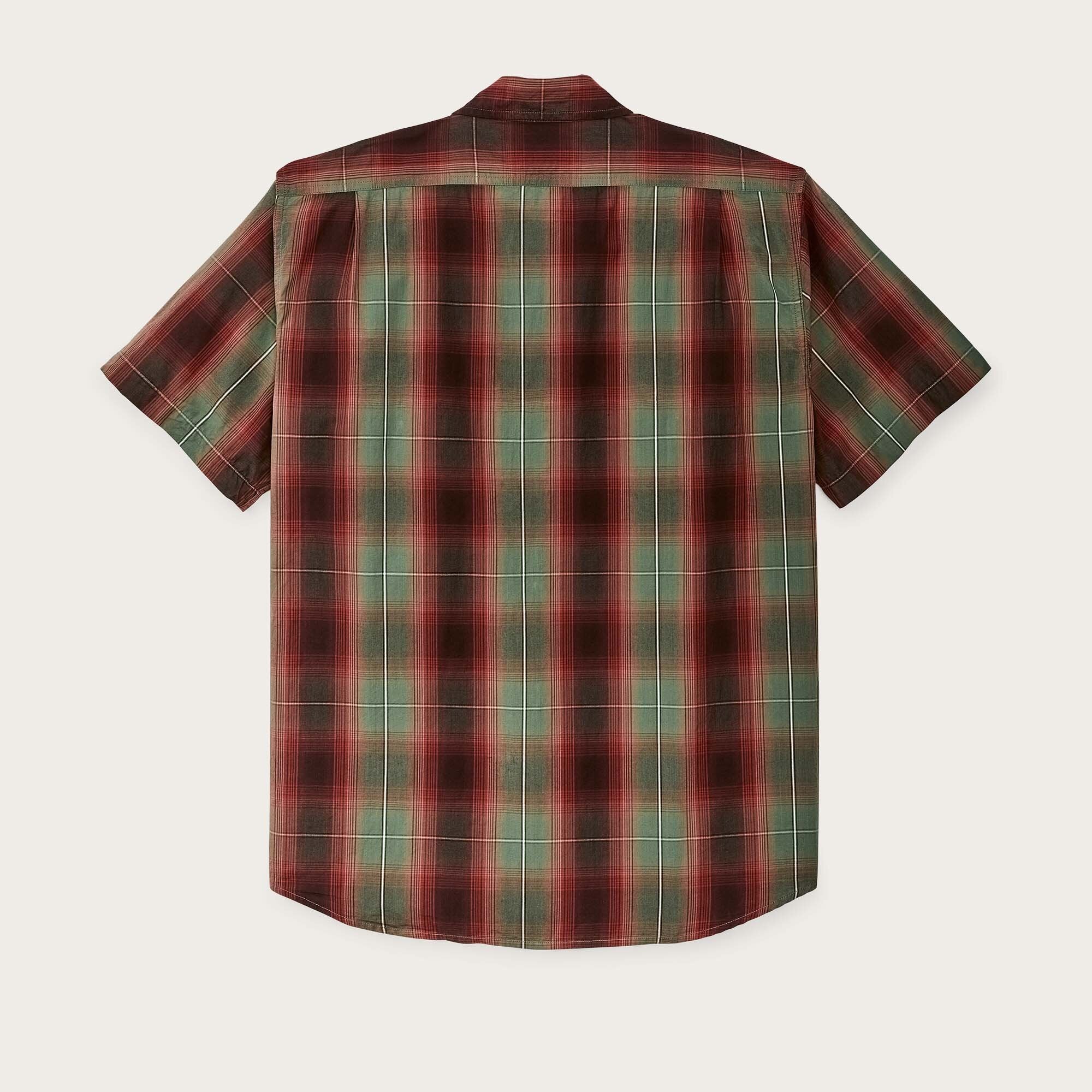 FILSON'S WASHED SHORT SLEEVE FEATHER CLOTH SHIRT - Image 2