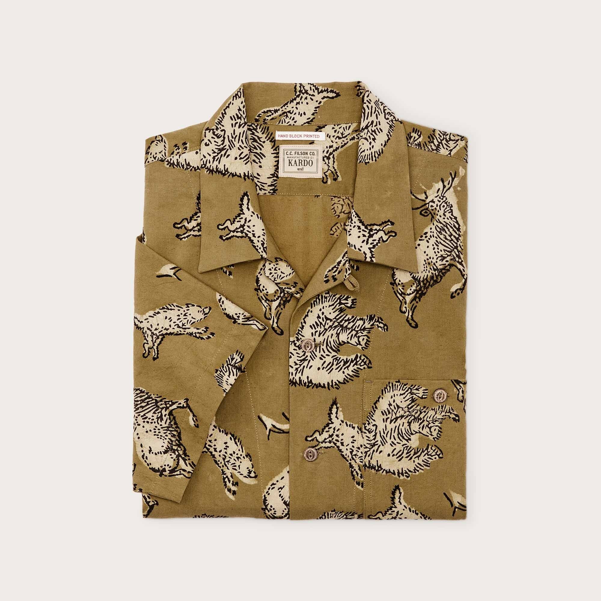 HANDPRINTED CAMP SHIRT - Image 2