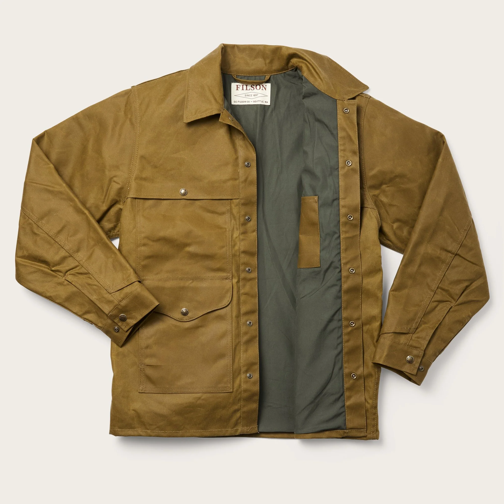 LINED TIN CLOTH CRUISER JACKET - Image 3