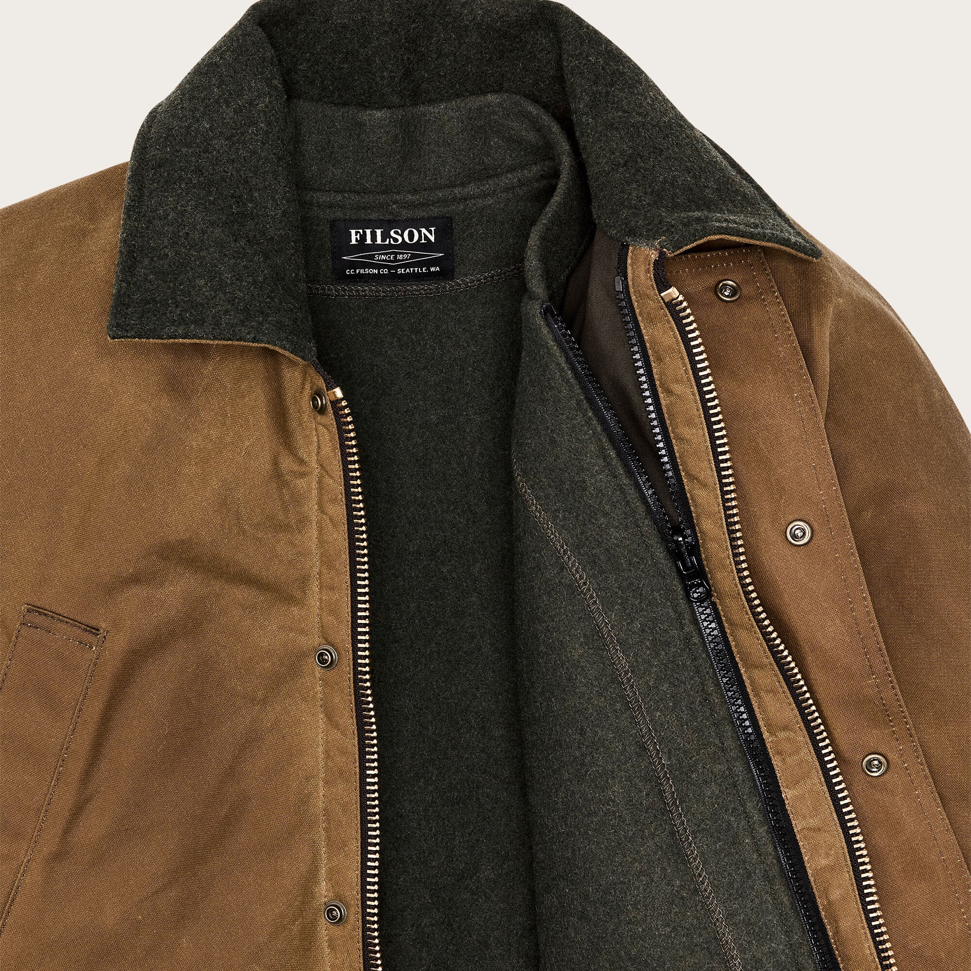 LINED TIN CLOTH FIELD JACKET - Image 6