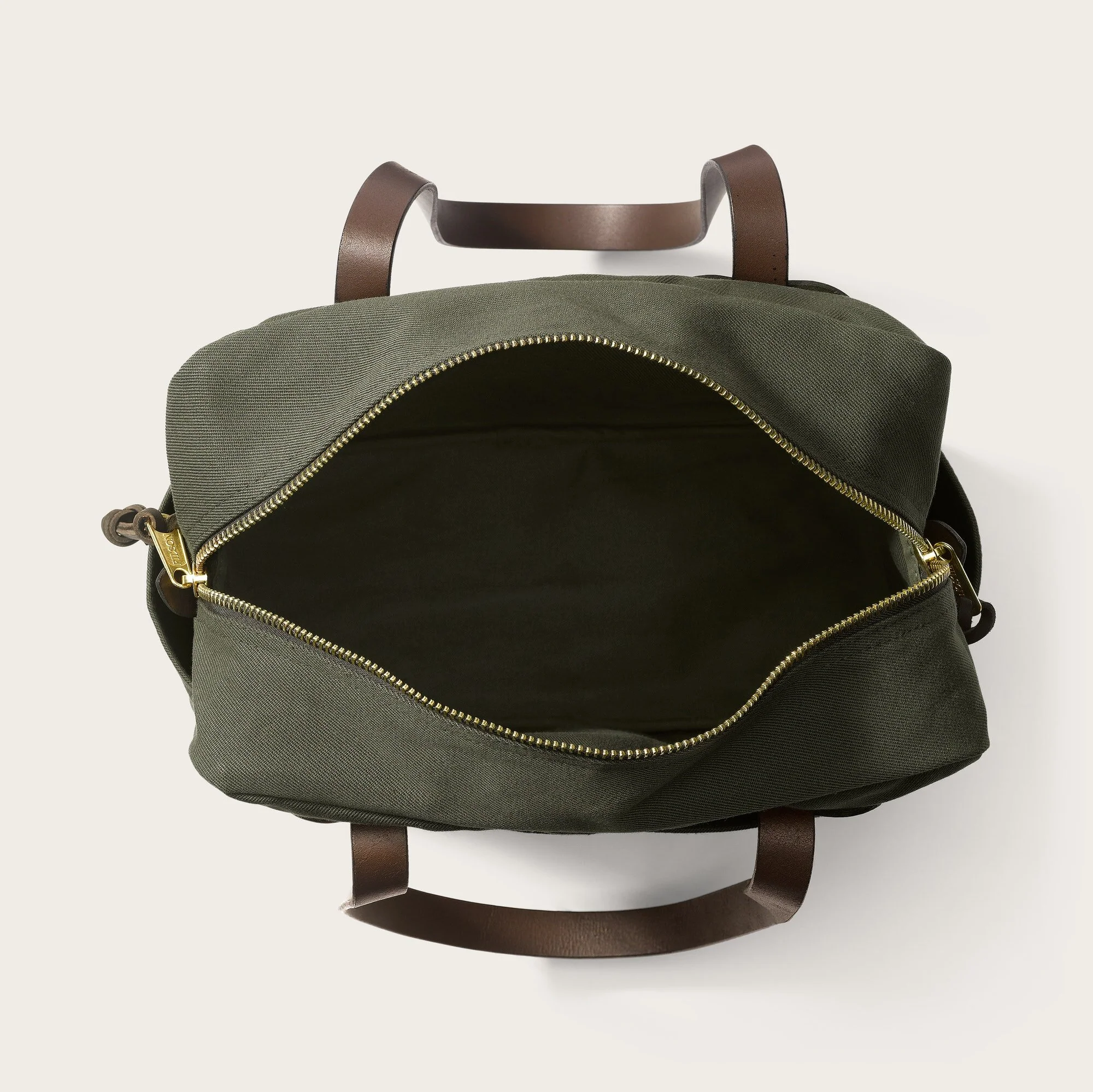RUGGED TWILL TOTE BAG WITH ZIPPER - Image 4