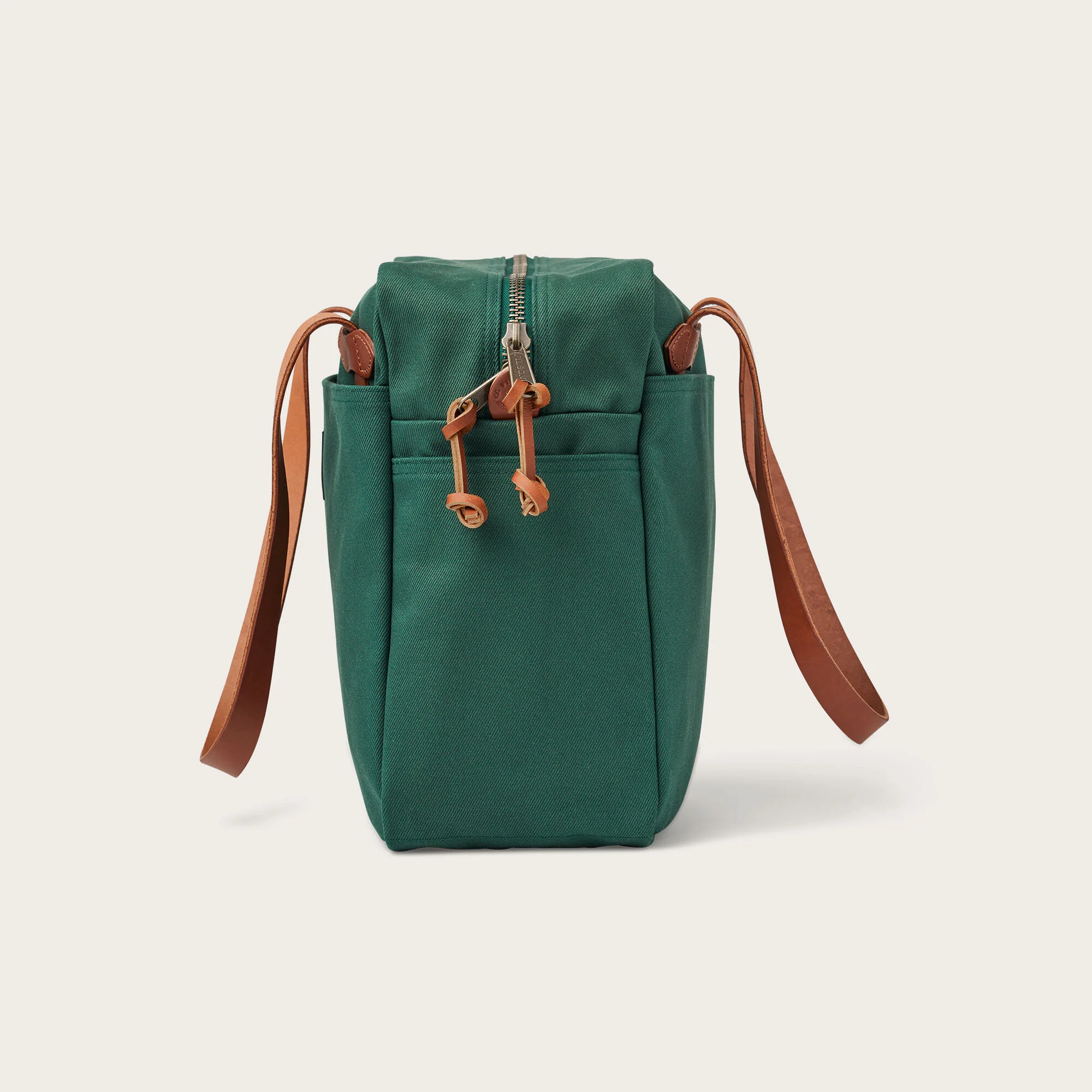 RUGGED TWILL TOTE BAG WITH ZIPPER - Image 3