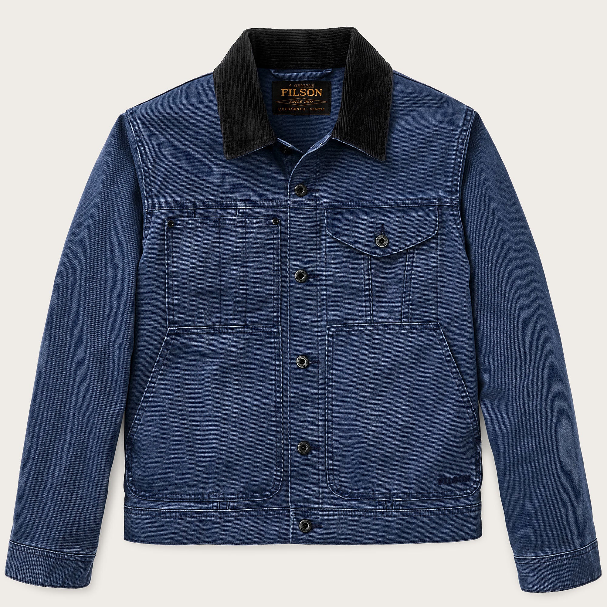 RUSTIC CANVAS SHORT CRUISER JACKET