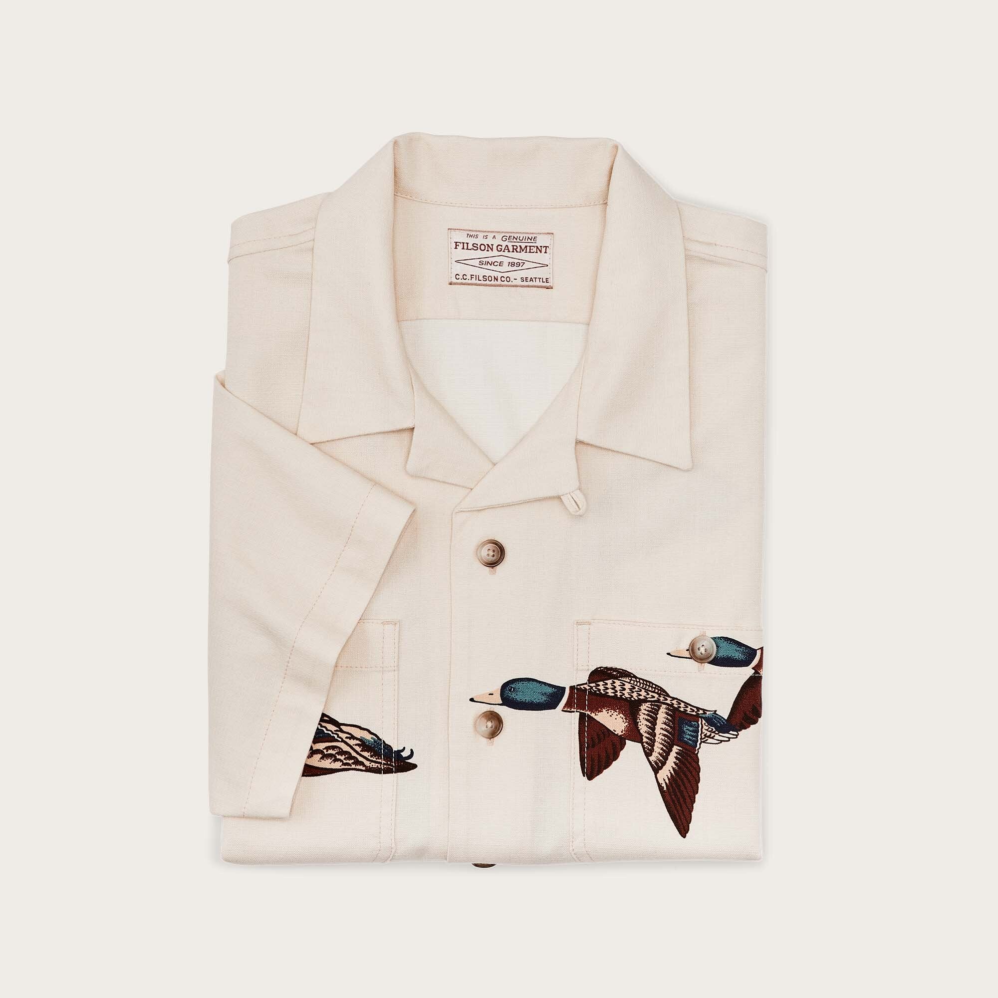RUSTIC SHORT SLEEVE CAMP SHIRT - Image 3