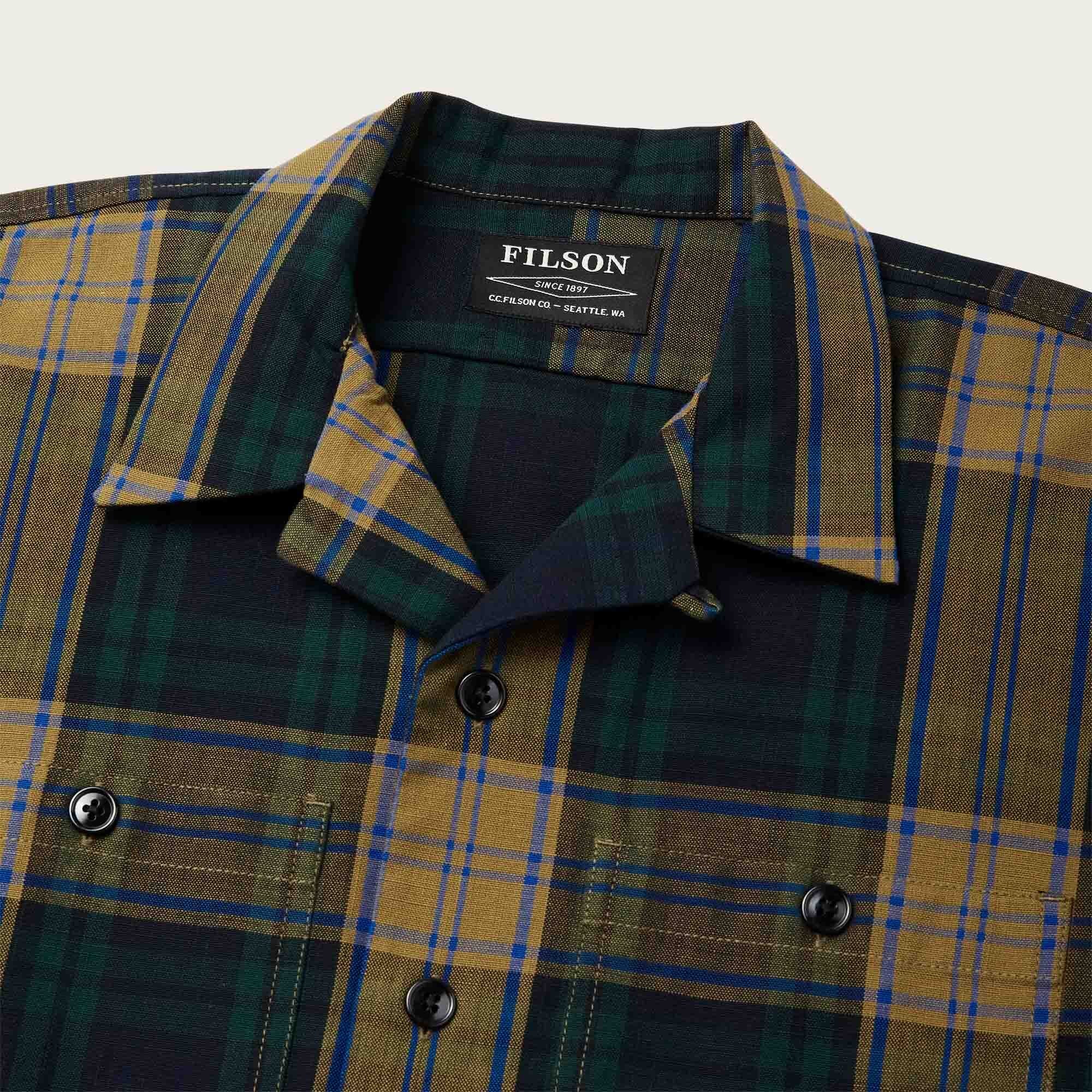 RUSTIC SHORT SLEEVE CAMP SHIRT - Image 4