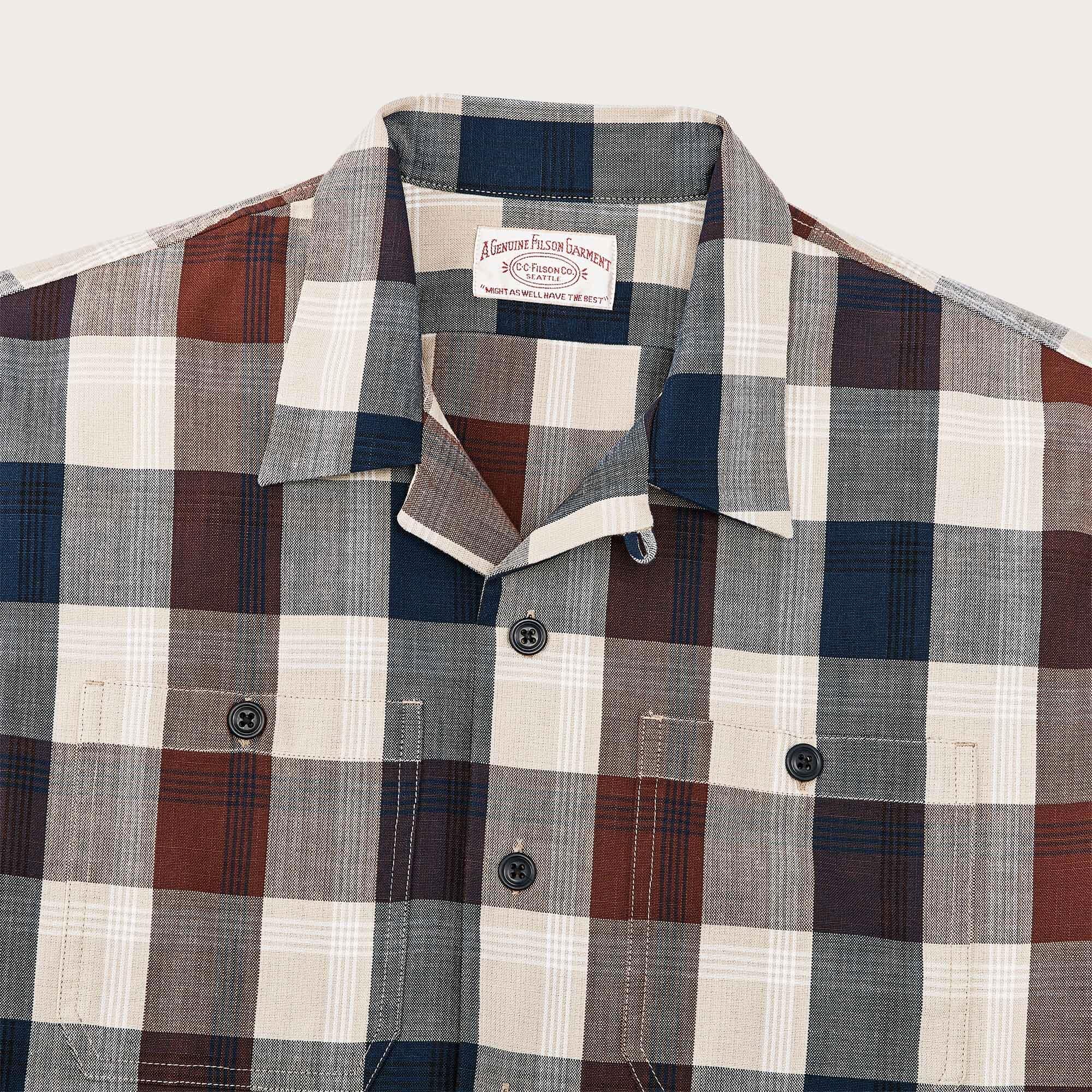 RUSTIC SHORT SLEEVE CAMP SHIRT - Image 4