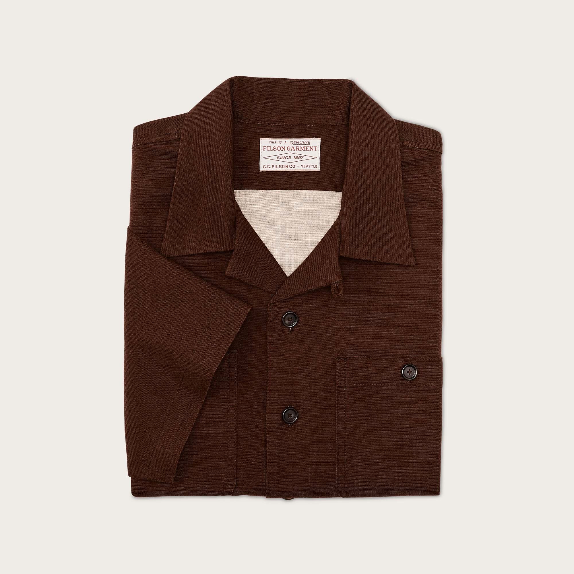 RUSTIC SHORT SLEEVE CAMP SHIRT - Image 3