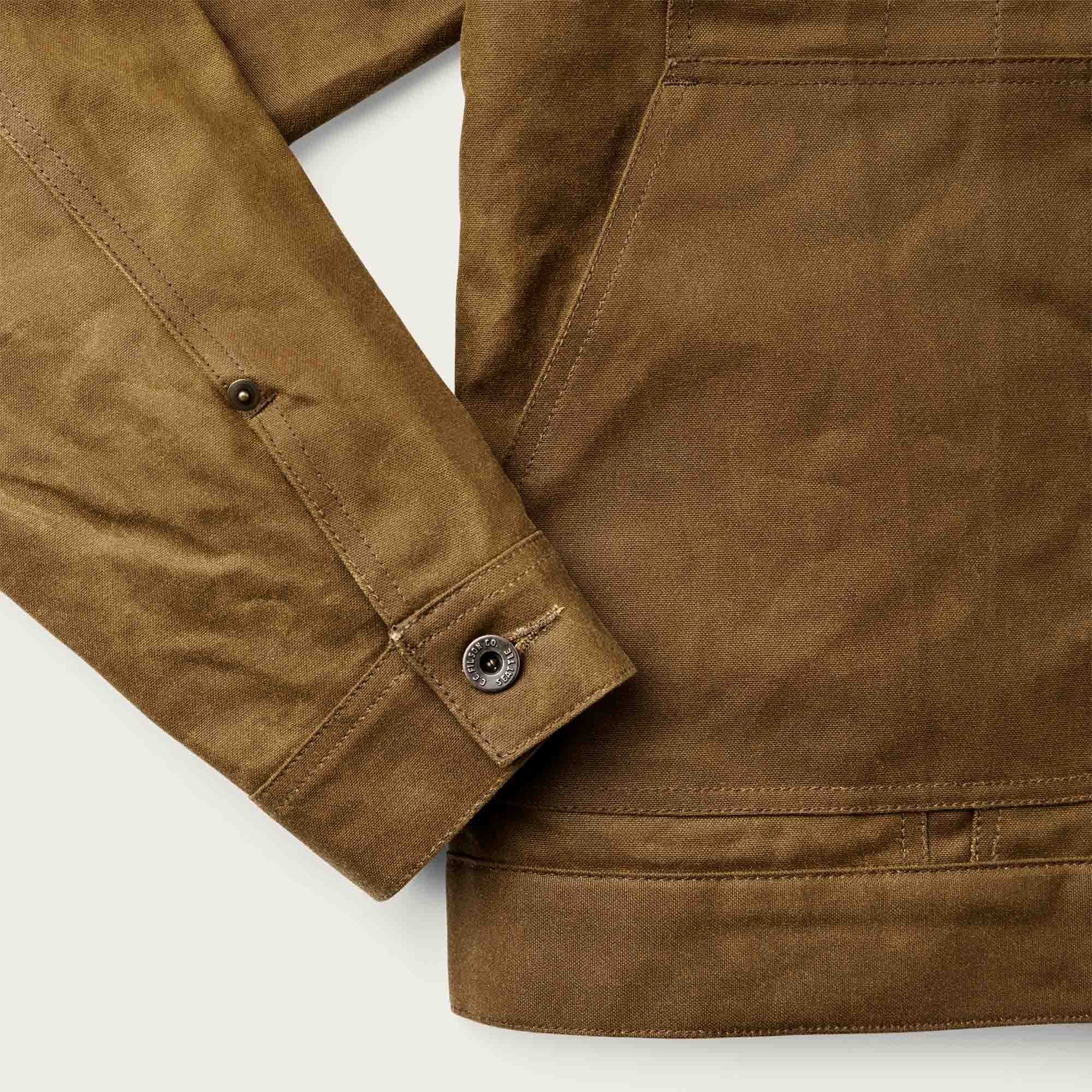 SHORT LINED CRUISER JACKET AUS TIN CLOTH - Image 4