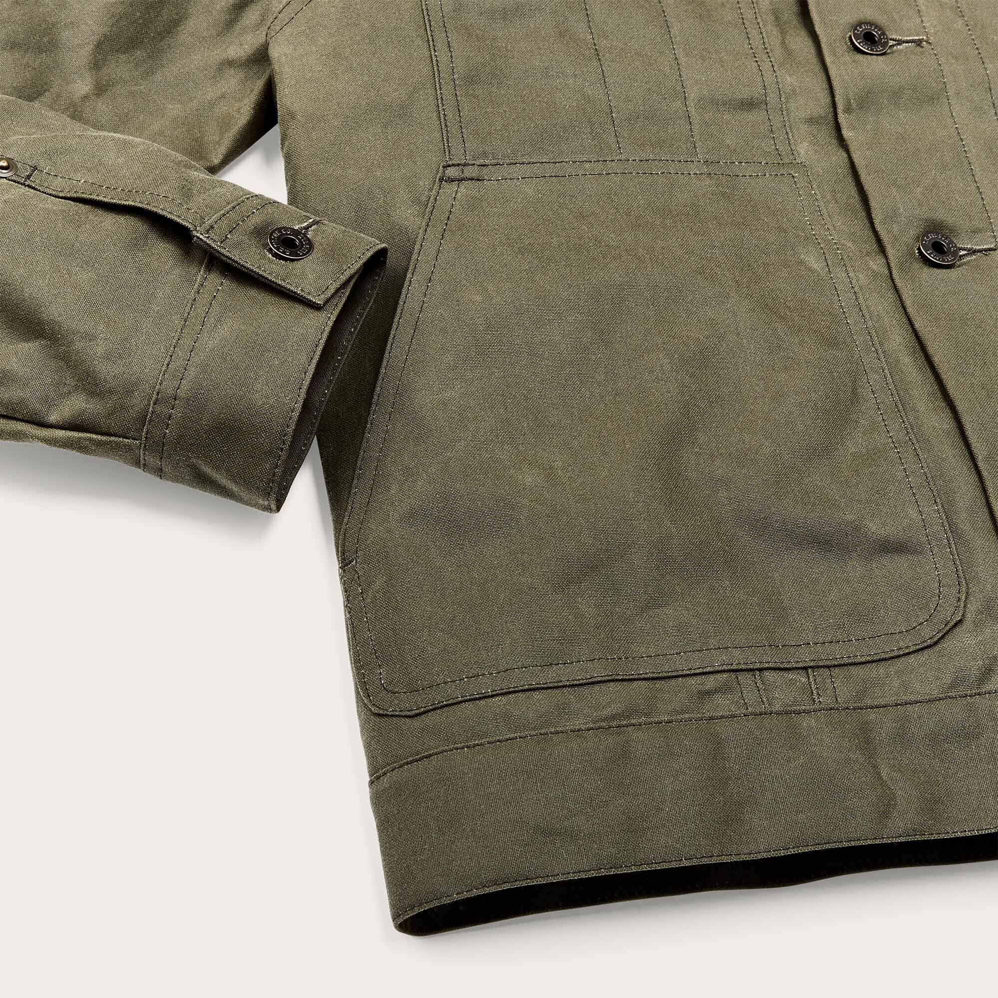 SHORT LINED CRUISER JACKET AUS TIN CLOTH - Image 5