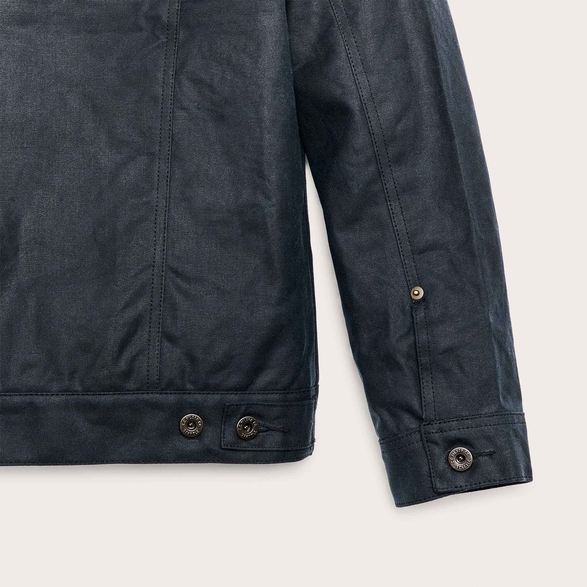 SHORT LINED CRUISER JACKET AUS TIN CLOTH - Image 6