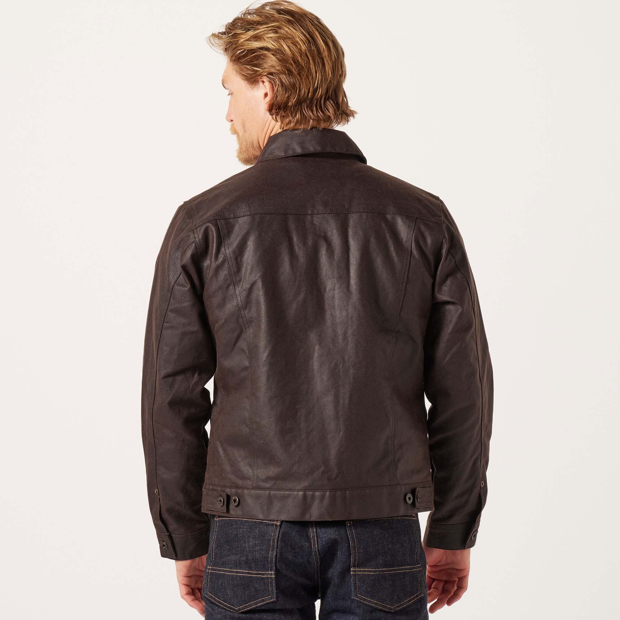 SHORT LINED CRUISER JACKET AUS TIN CLOTH - Image 9
