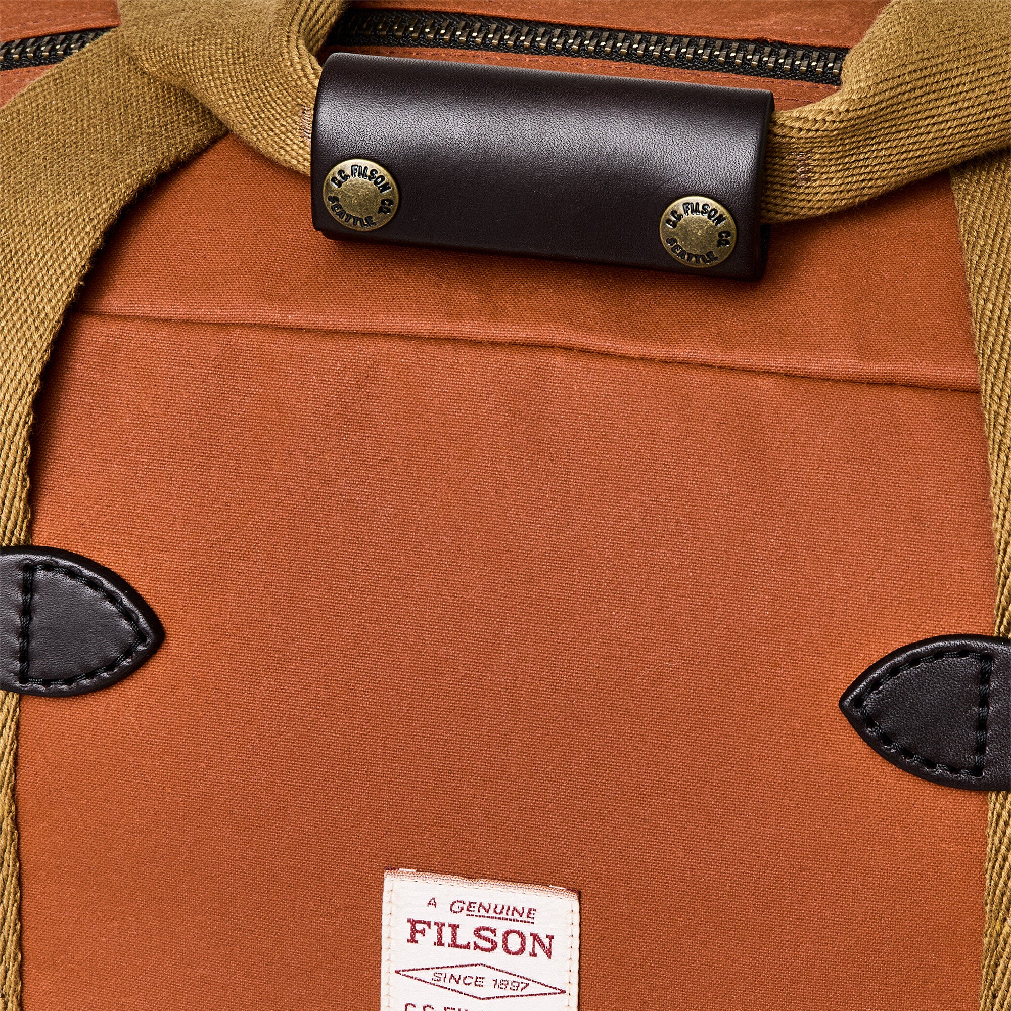 Tin Cloth Small Duffle Bag - Image 6