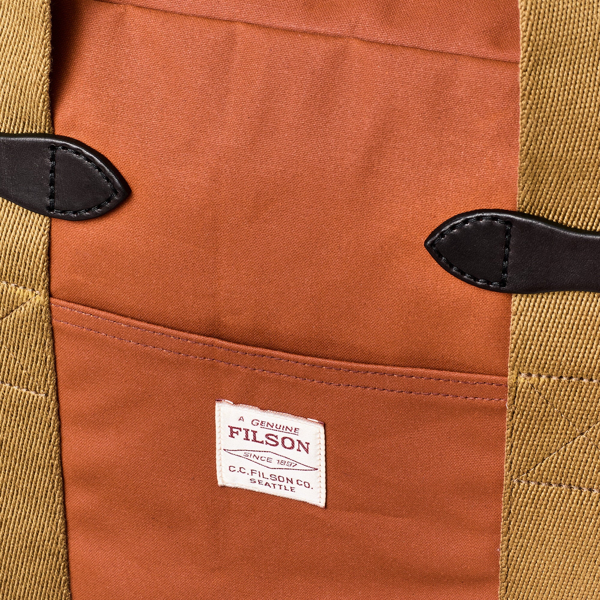 TIN CLOTH ZIPPER TOTE BAG - Image 6