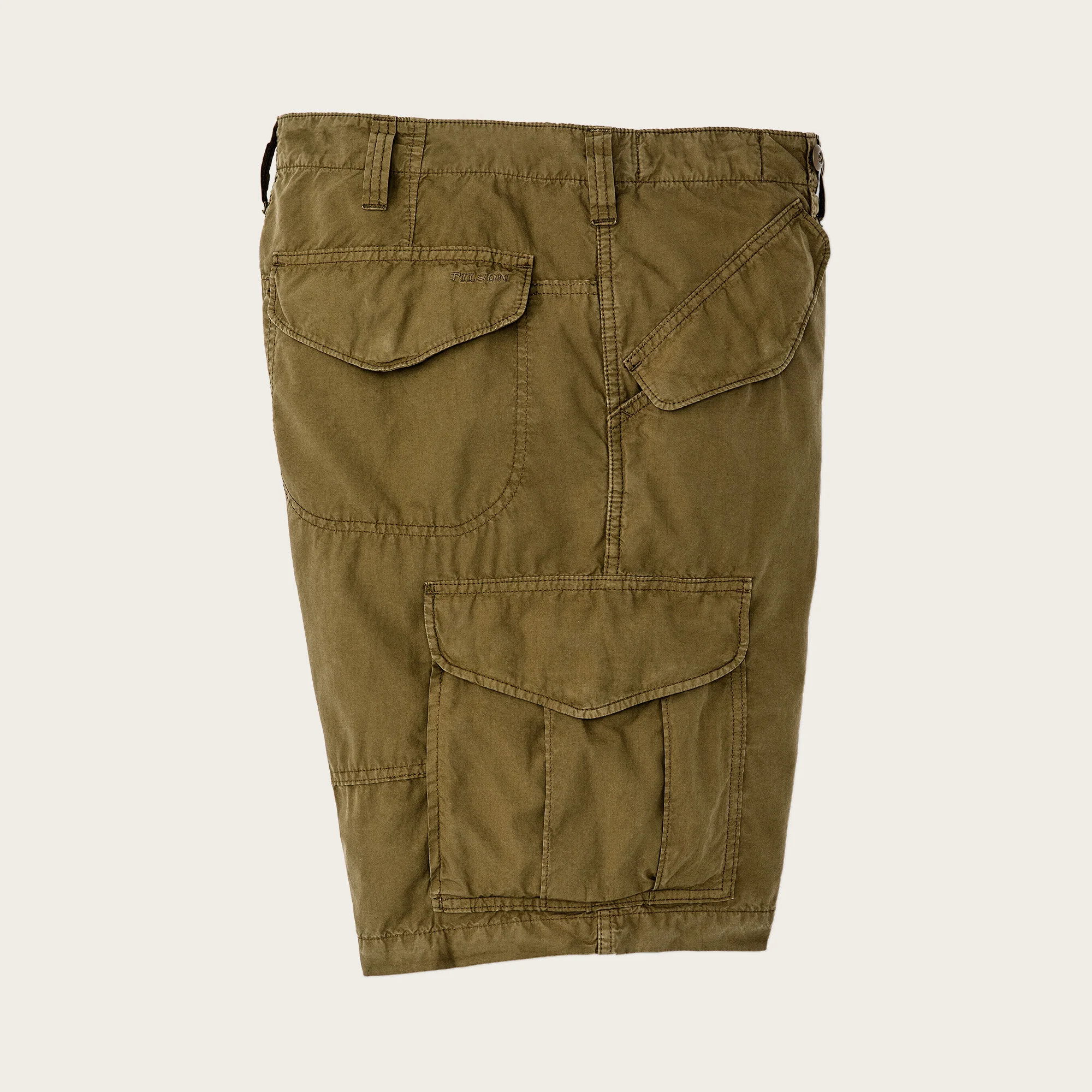 TROPICAL POPLIN CARGO SHORTS - Image 3