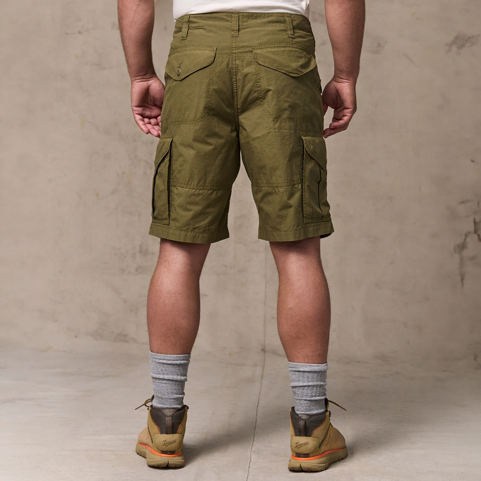 TROPICAL POPLIN CARGO SHORTS - Image 7