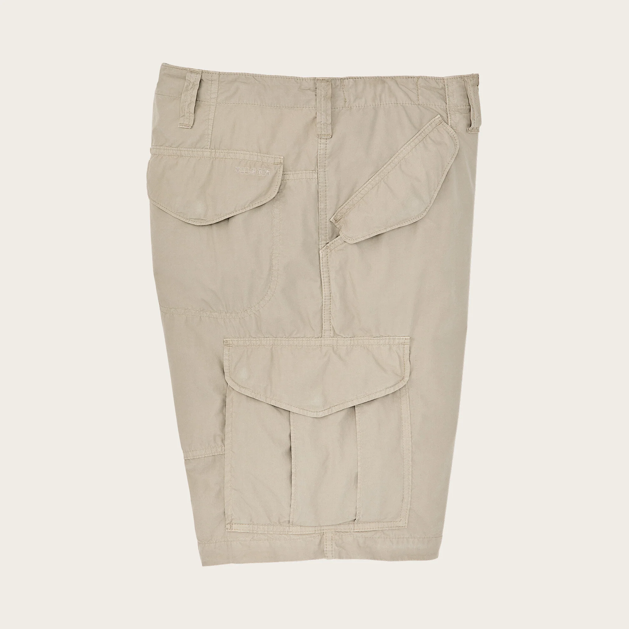 TROPICAL POPLIN CARGO SHORTS - Image 3