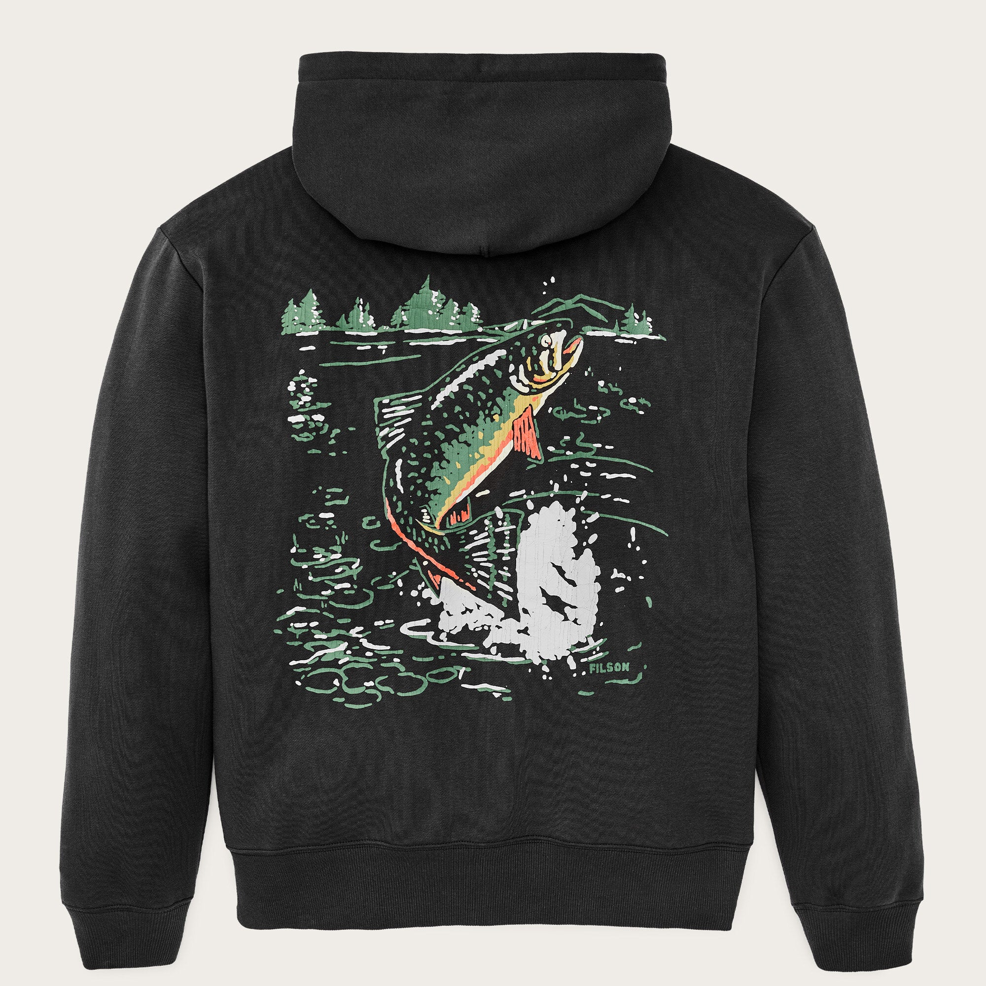 TROUT GRAPHIC HOODIE - Image 2
