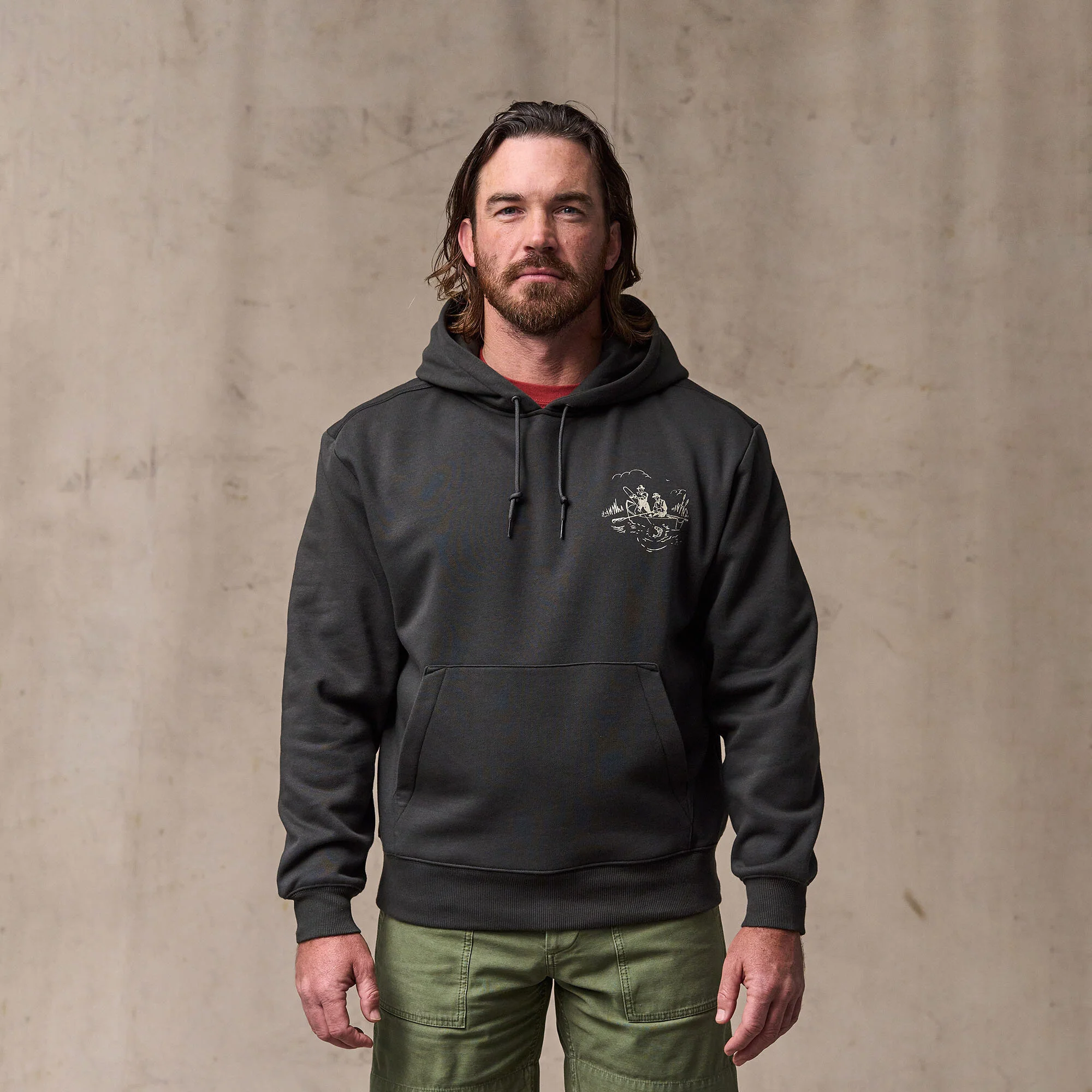 TROUT GRAPHIC HOODIE - Image 4