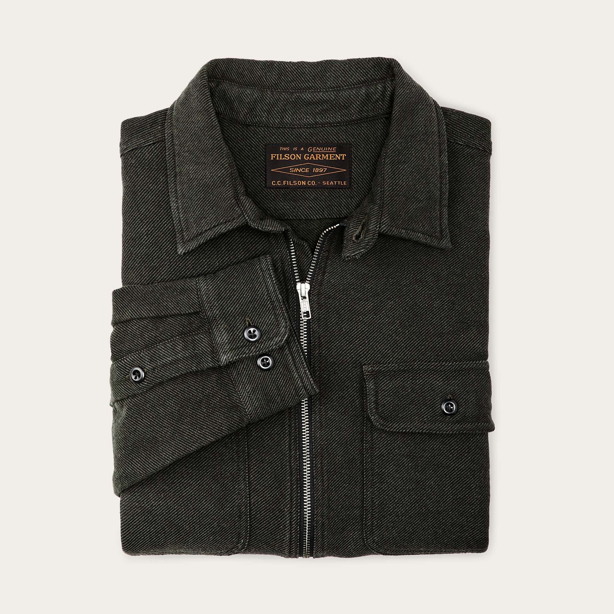 VINTAGE FLANNEL QUARTER ZIP SHIRT - Image 3
