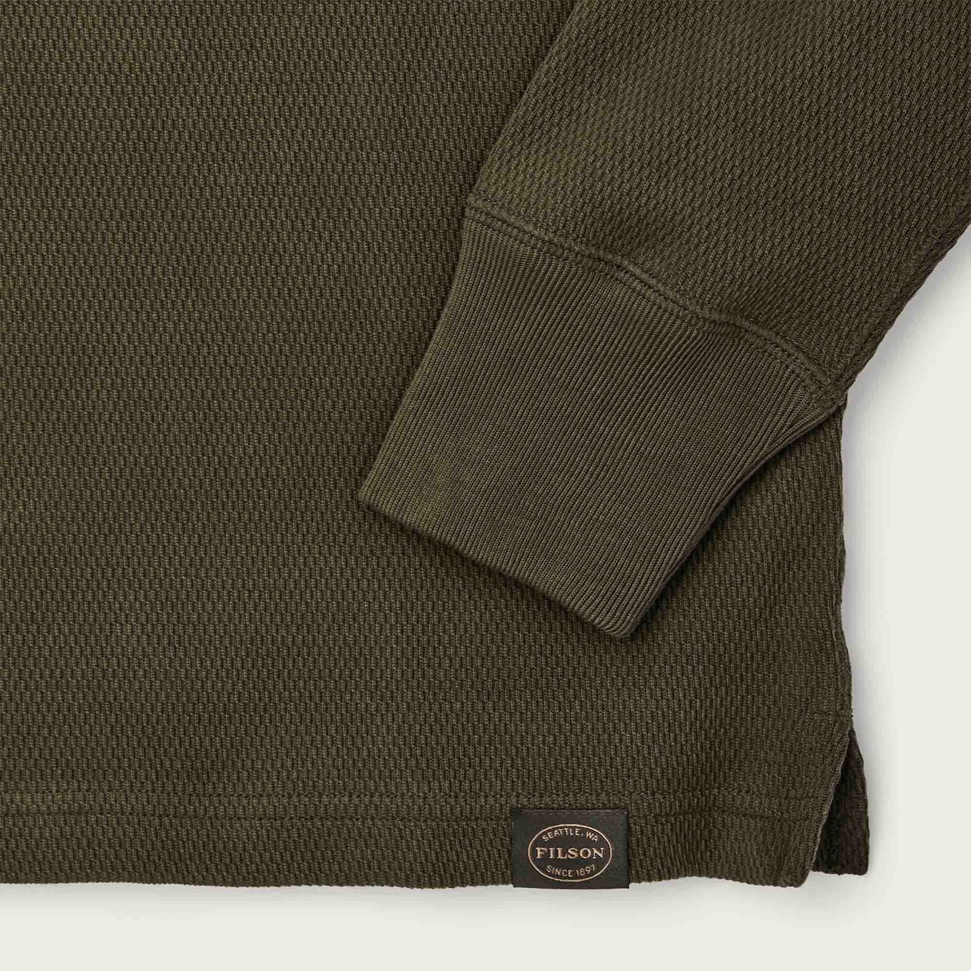 WAFFLE KNIT HENLEY - Image 4