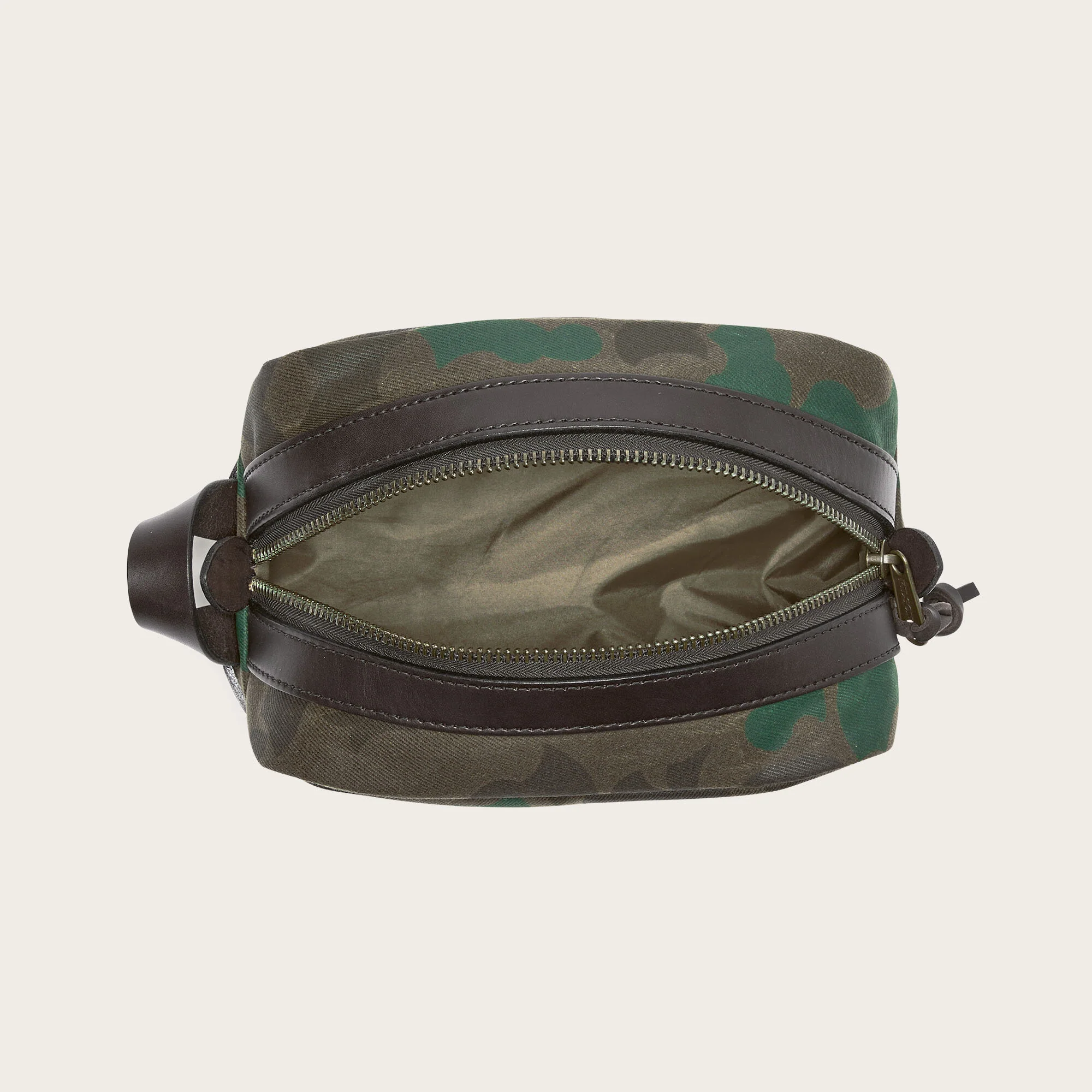 WAXED RUGGED TWILL TRAVEL KIT - Image 3