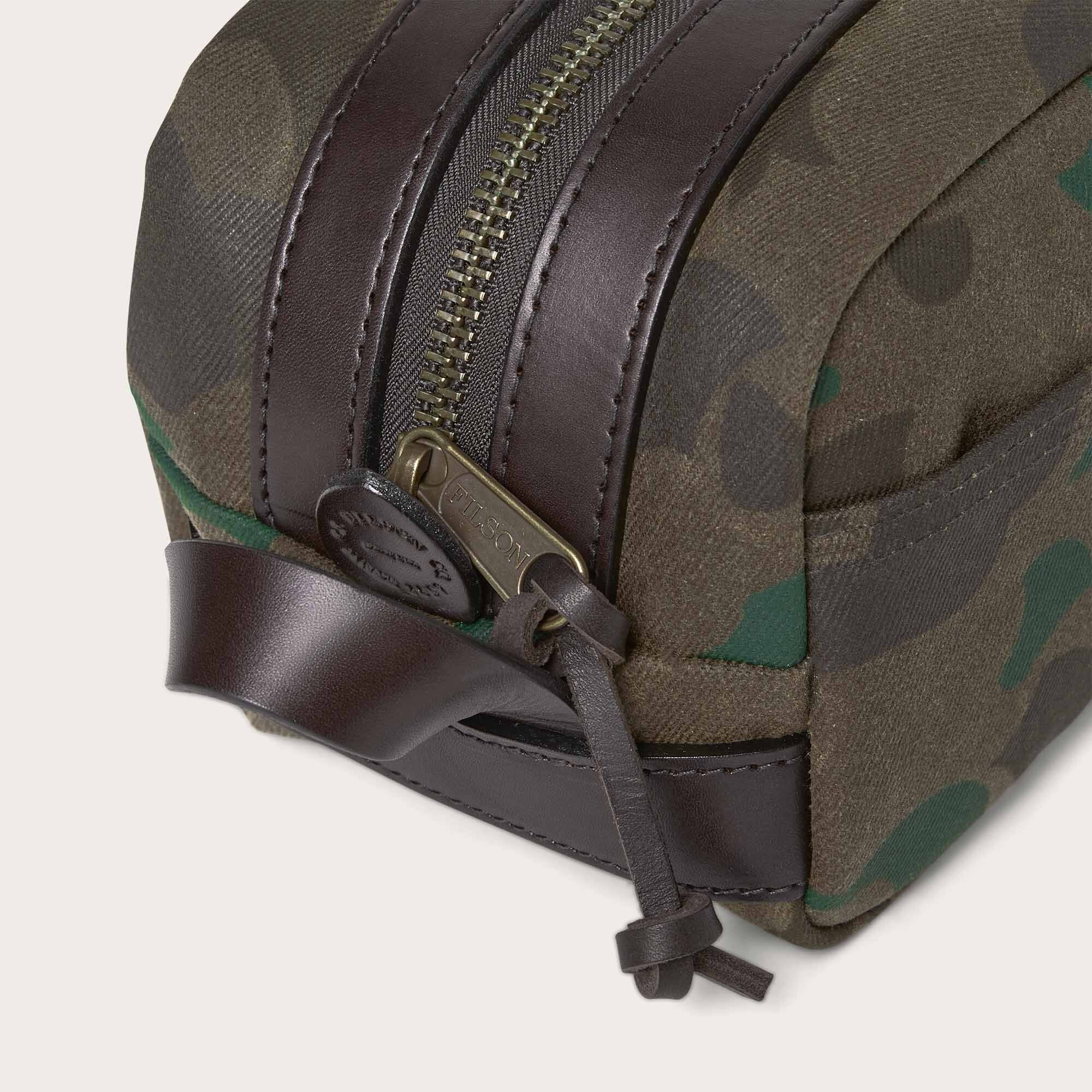 WAXED RUGGED TWILL TRAVEL KIT - Image 6
