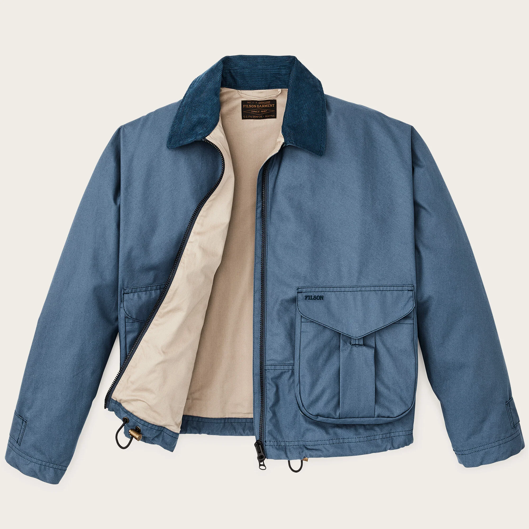 WOMEN'S AVIATOR CLOTH SHORT WORK JACKET - Image 3