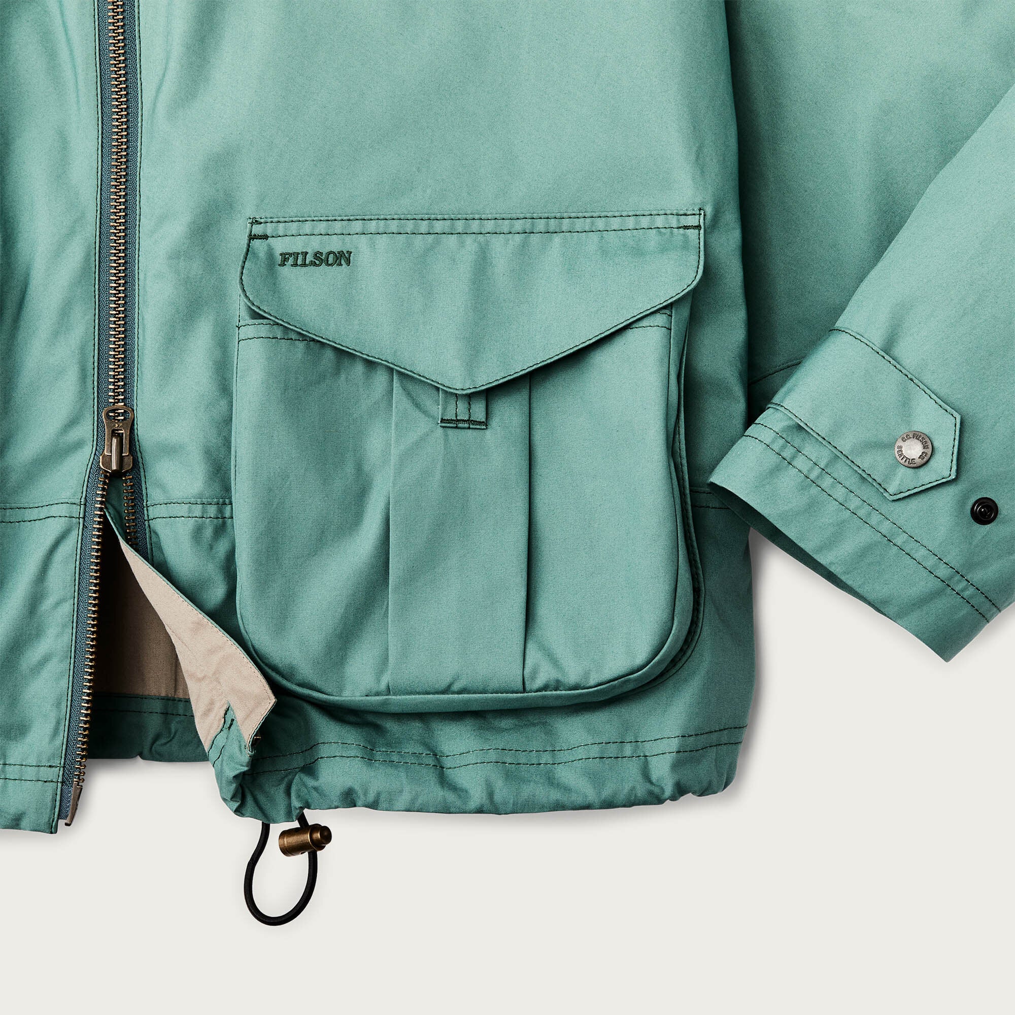 WOMEN'S AVIATOR CLOTH SHORT WORK JACKET - Image 5