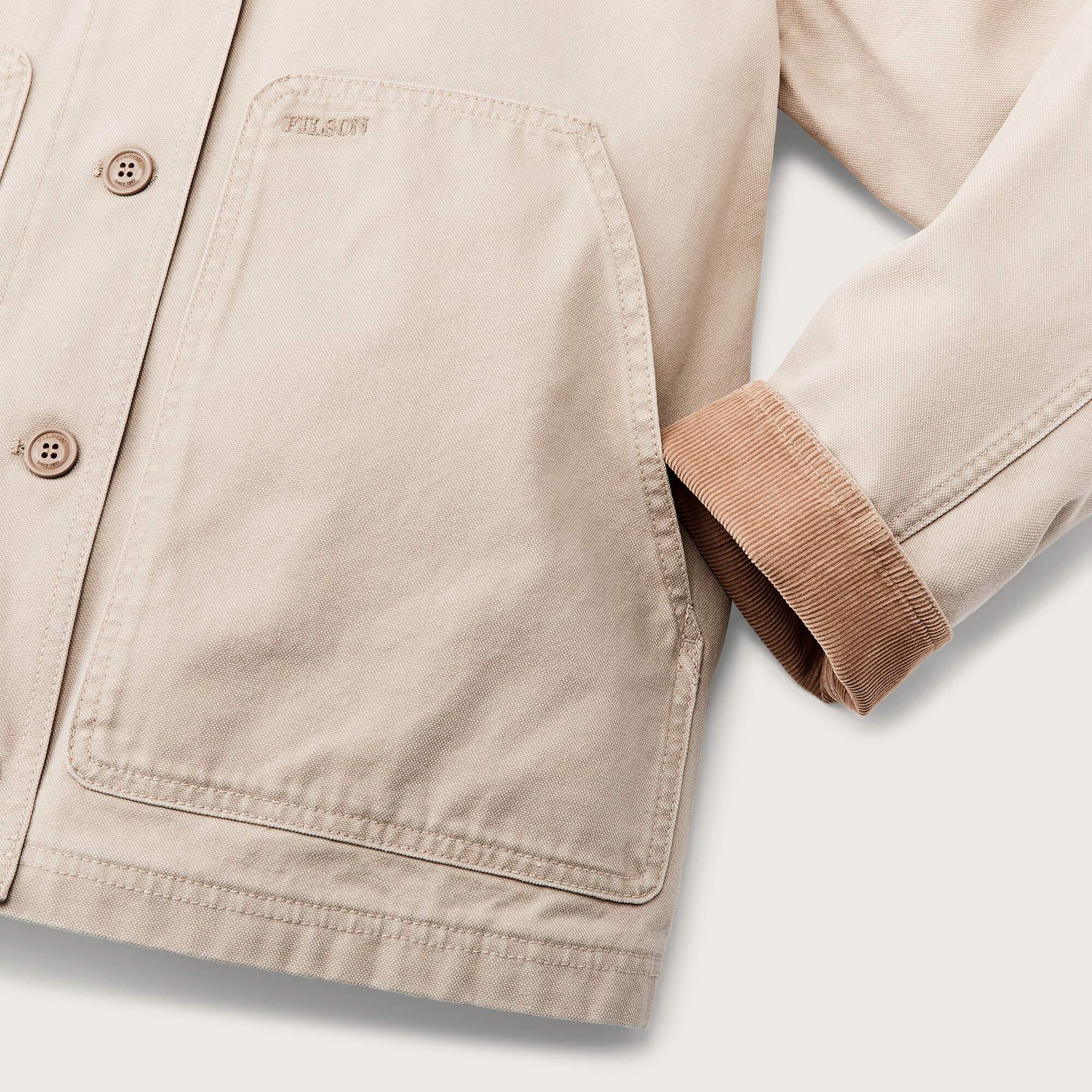 WOMEN'S CANVAS BARN COAT - Image 4