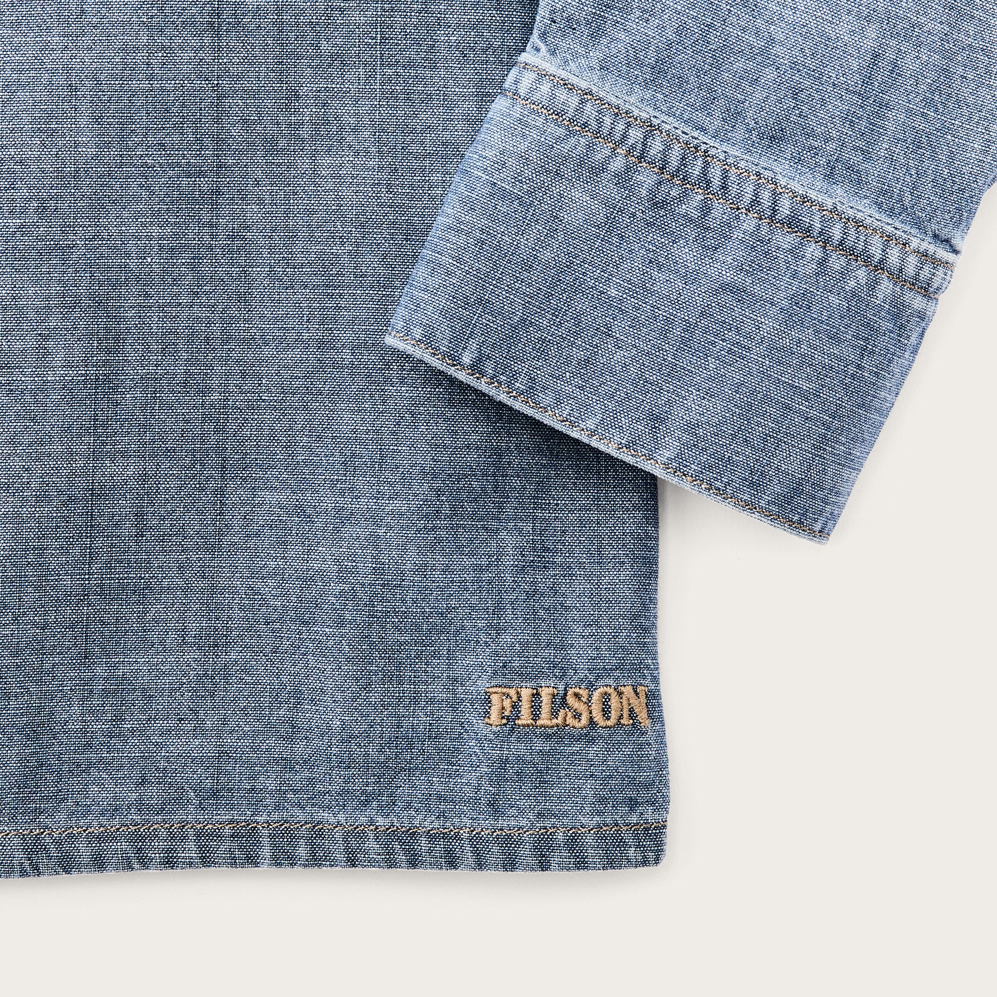 WOMEN’S CHAMBRAY SHIRT - Image 4