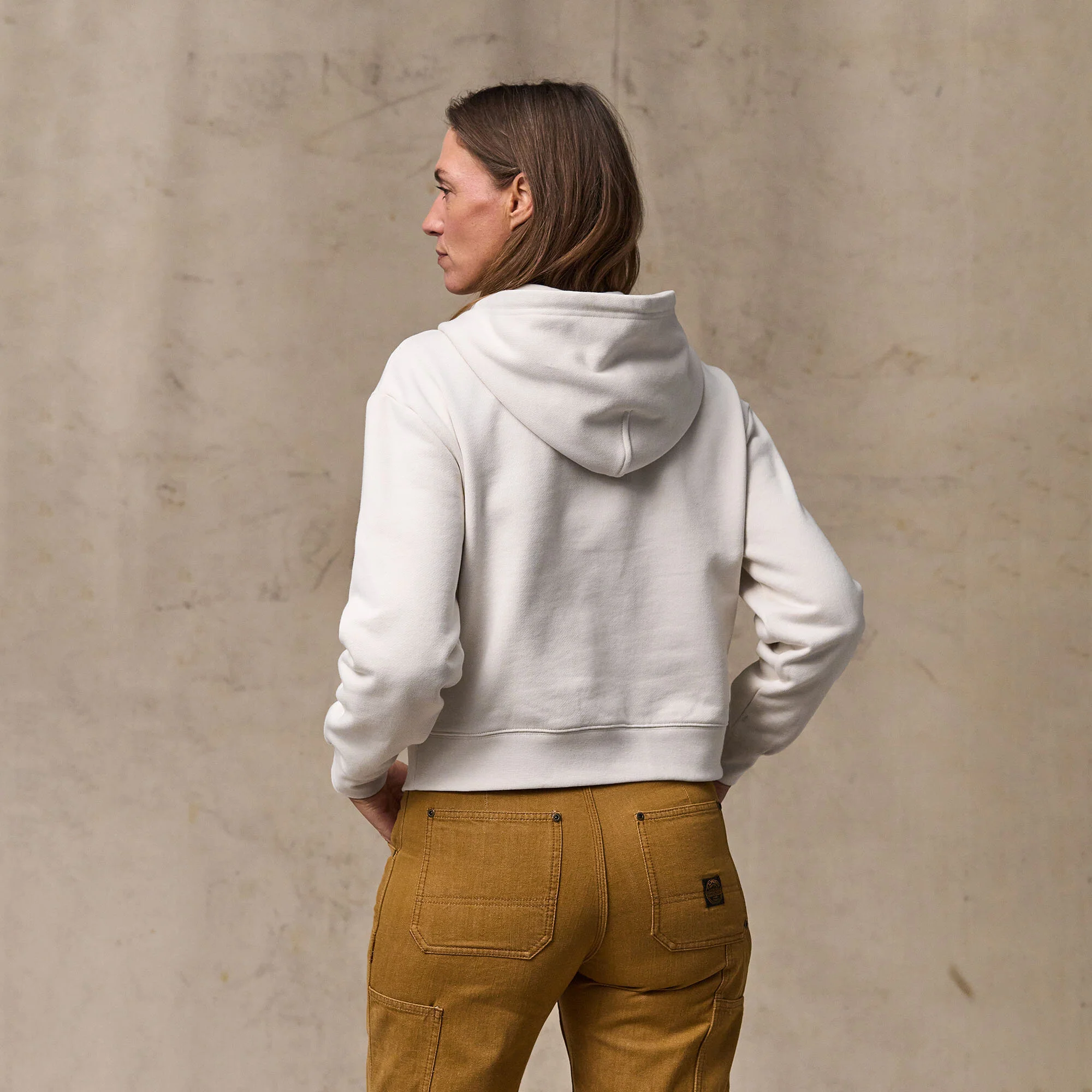 WOMEN'S FRENCH TERRY HALF-ZIP HOODIE - Image 8