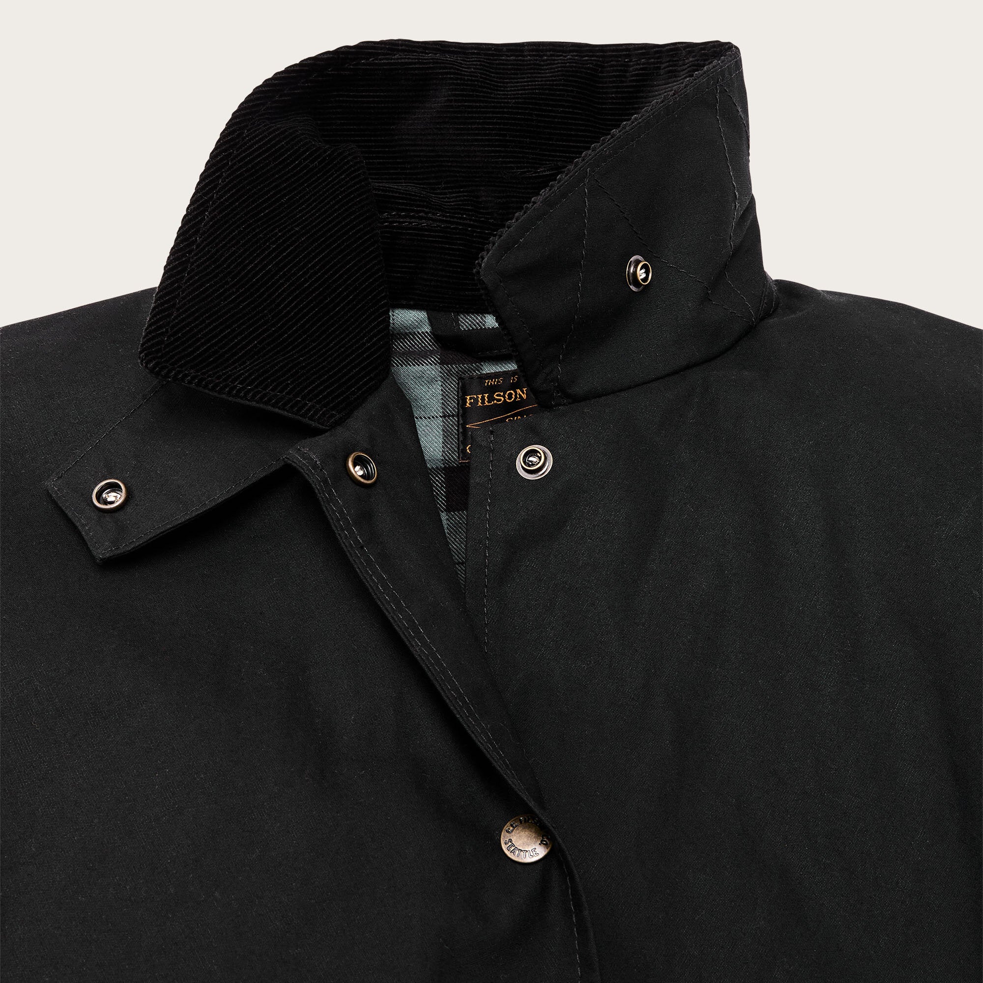 WOMEN’S HARBOR FRONT WAXED JACKET - Image 6