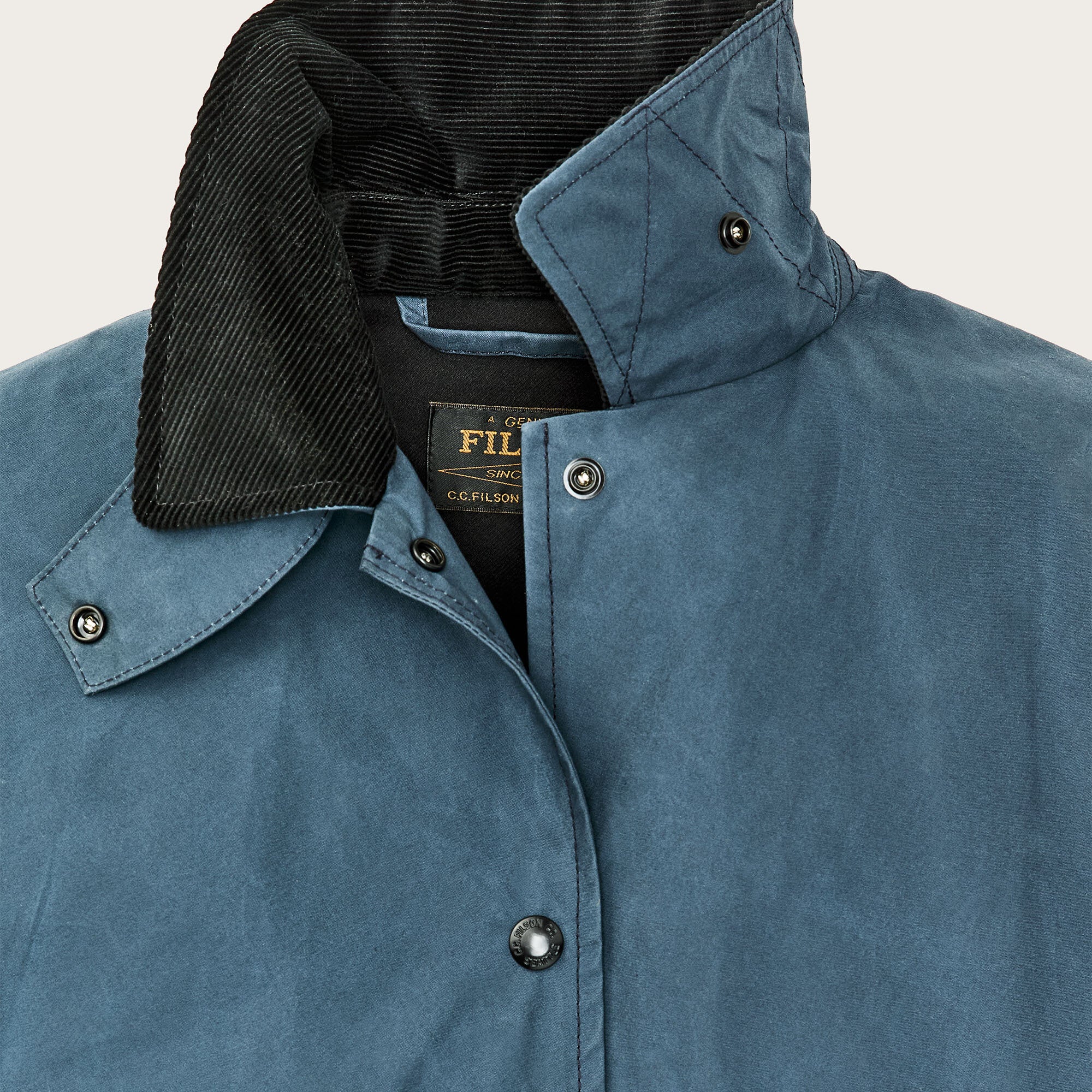 WOMEN’S HARBOR FRONT WAXED JACKET - Image 4