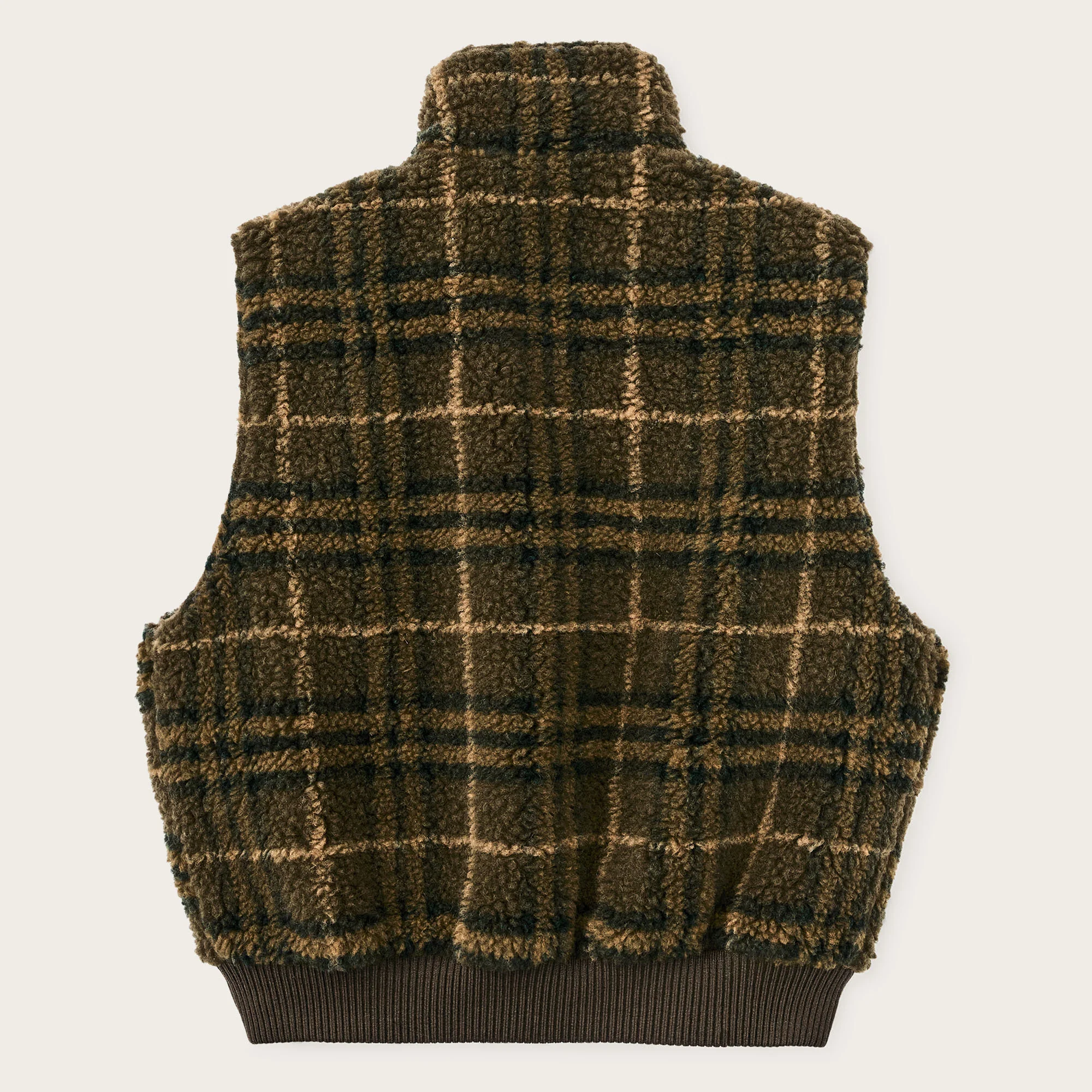 WOMEN’S REVERSIBLE WOOLY FLEECE VEST - Image 4
