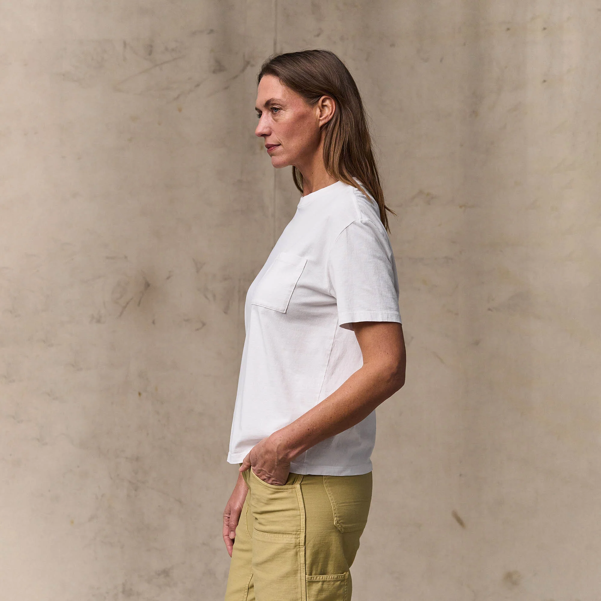 WOMEN'S SHORT SLEEVE POCKET TEE - Image 5