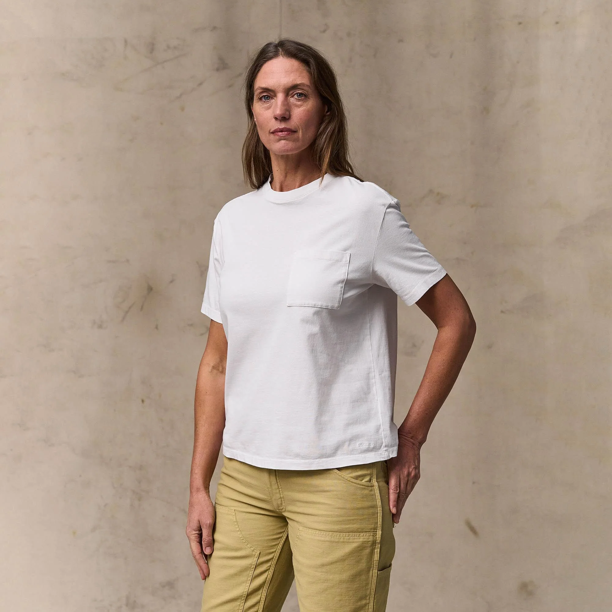 WOMEN'S SHORT SLEEVE POCKET TEE - Image 8