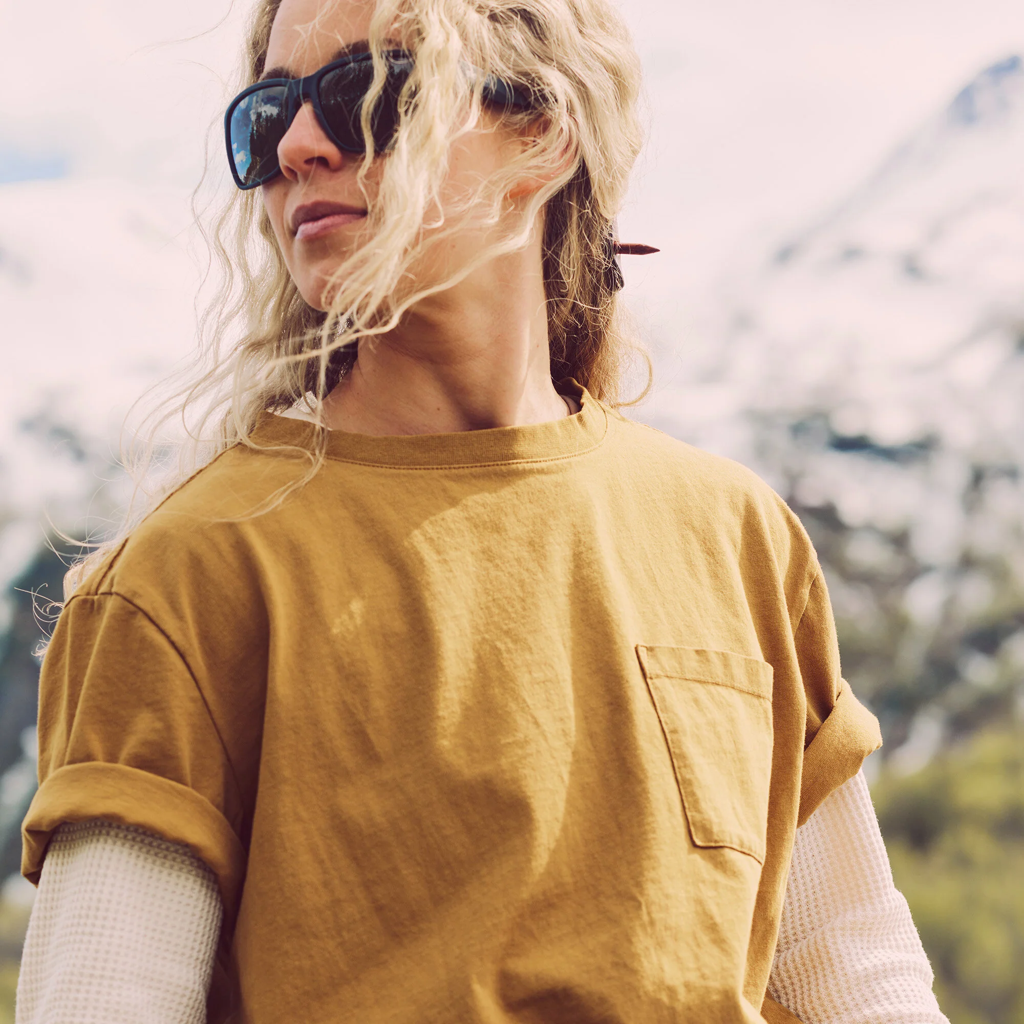 WOMEN'S SHORT SLEEVE POCKET TEE - Image 5