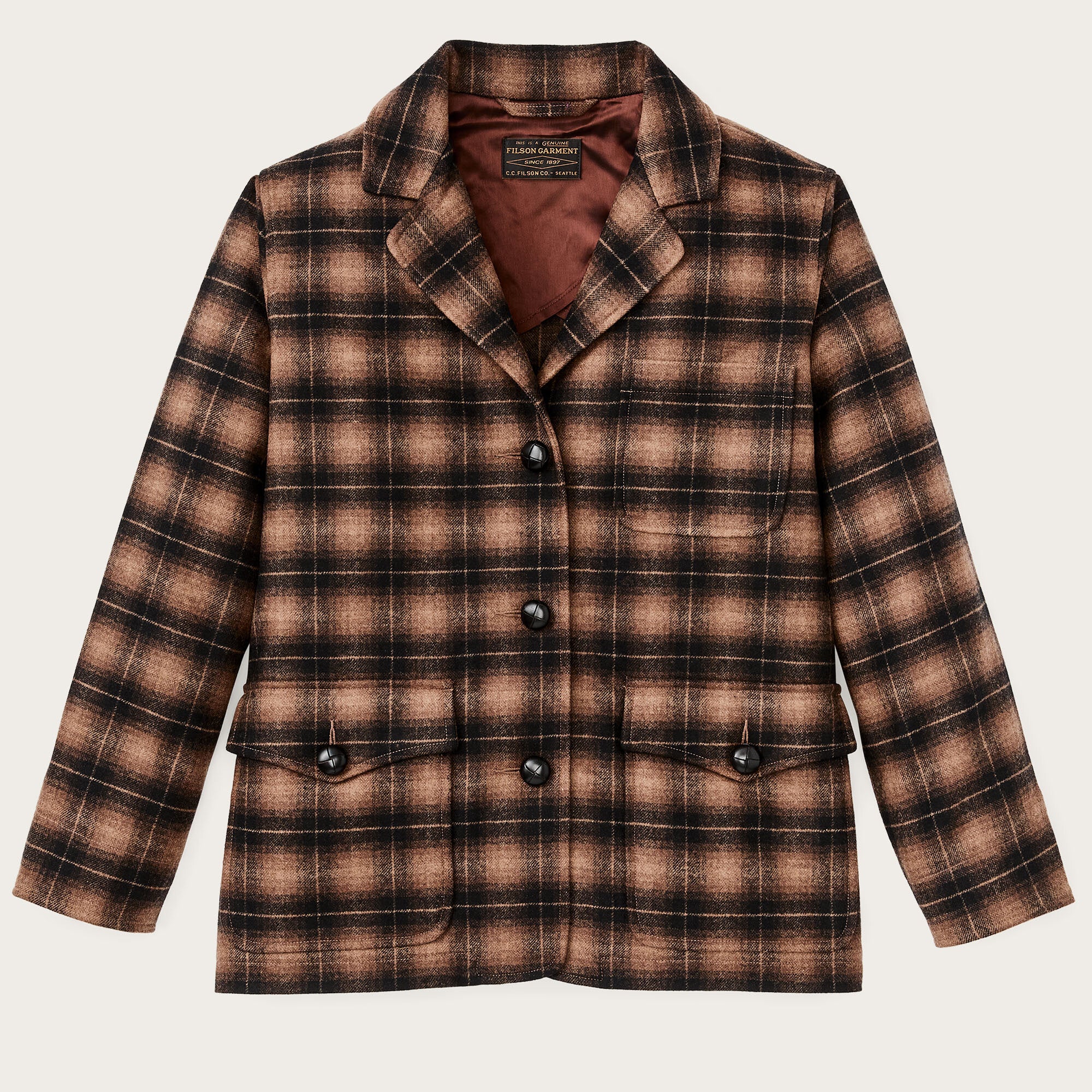 WOMEN’S UNCONSTRUCTED WOOL BLAZER