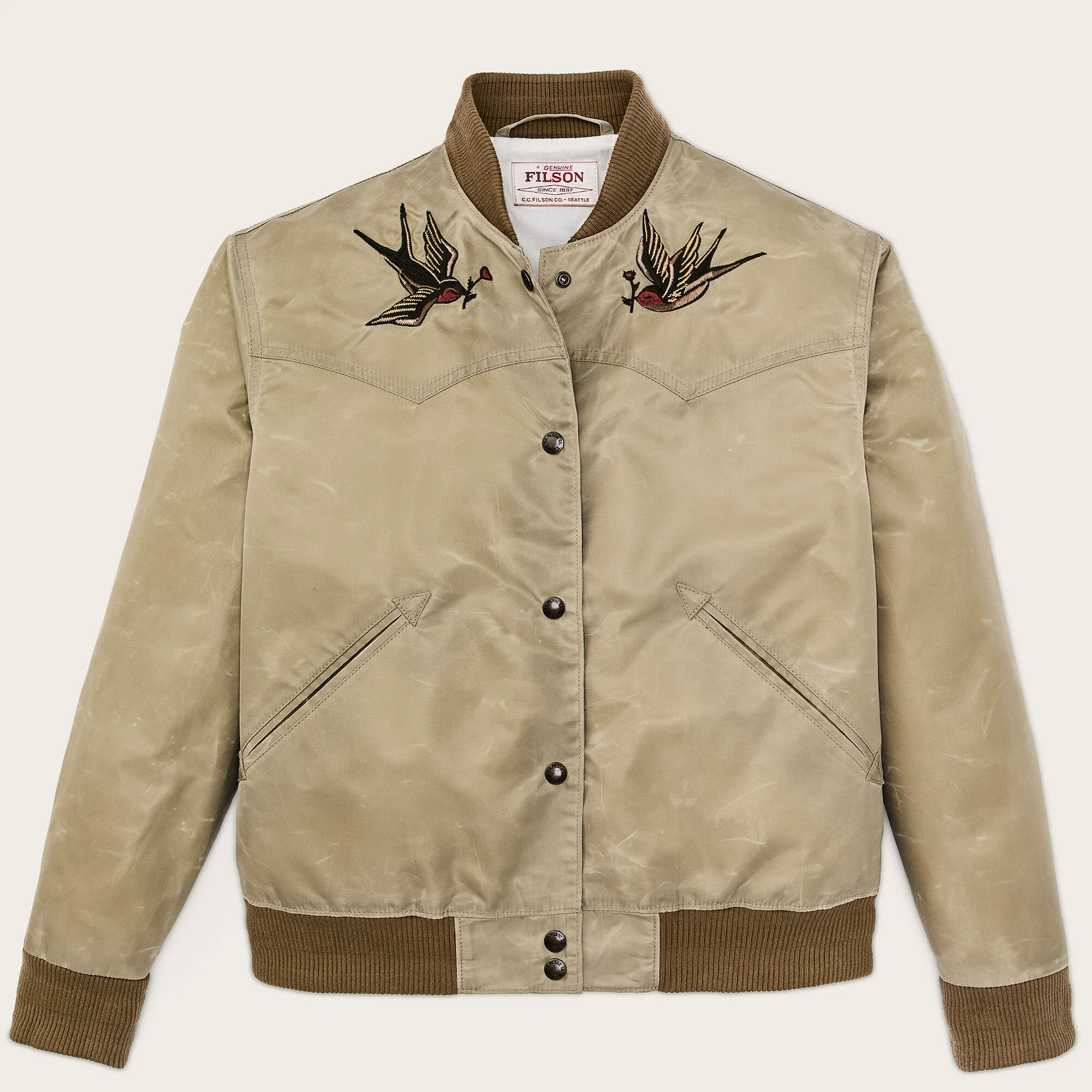 WOMEN'S WESTERN SATIN JACKET