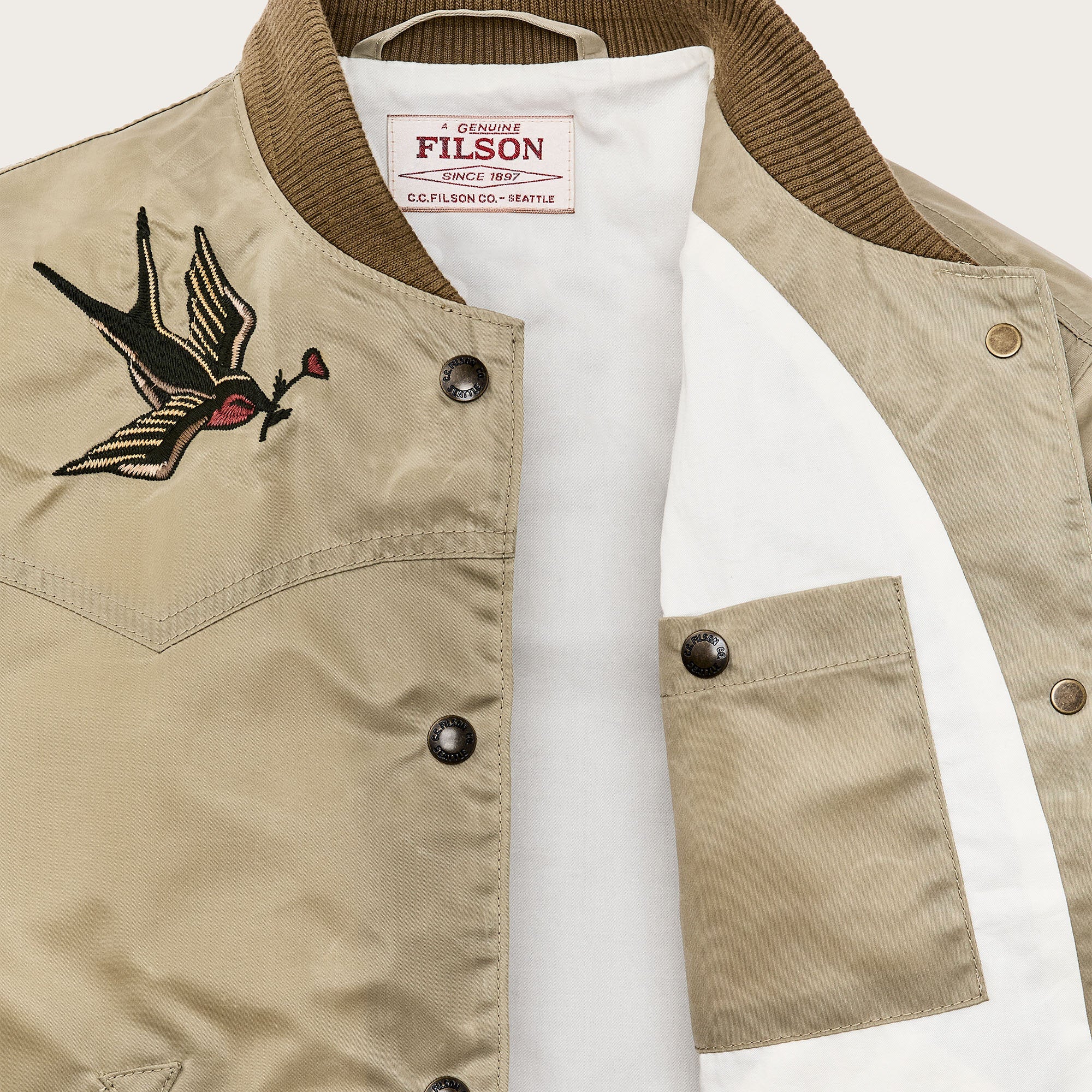 WOMEN'S WESTERN SATIN JACKET - Image 5