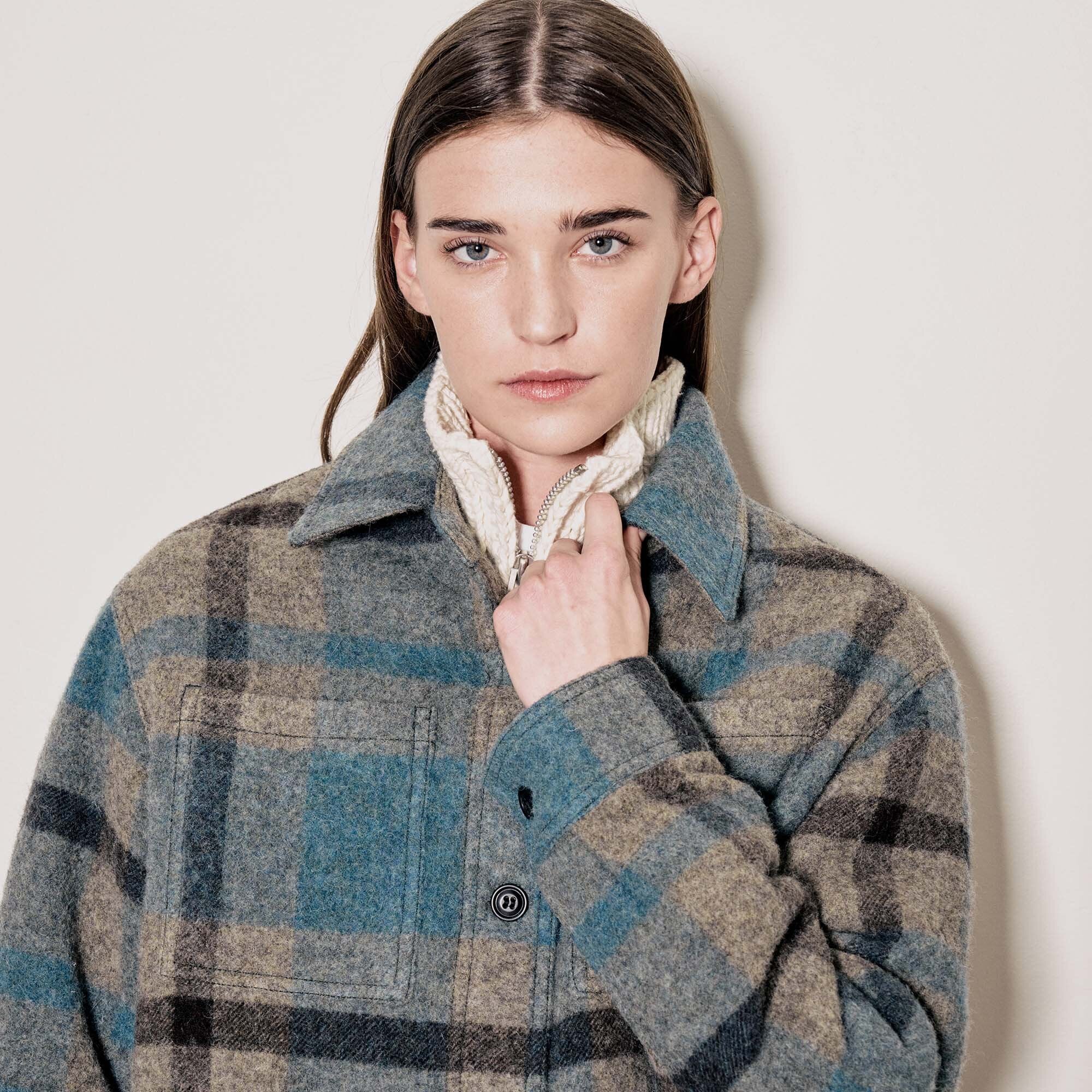 WOMEN'S WOOL OVERSHIRT - Image 7